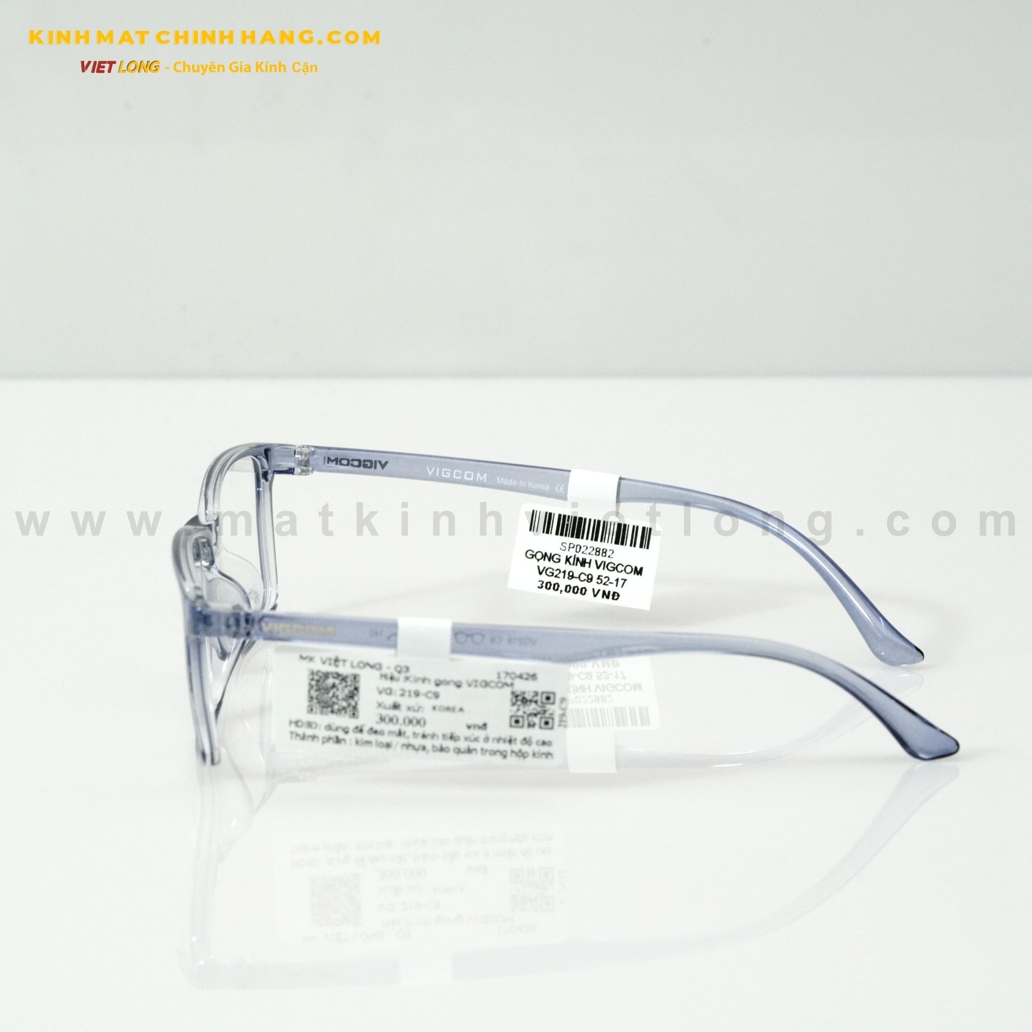  GỌNG KÍNH VIGCOM VG219-C9 52-17 