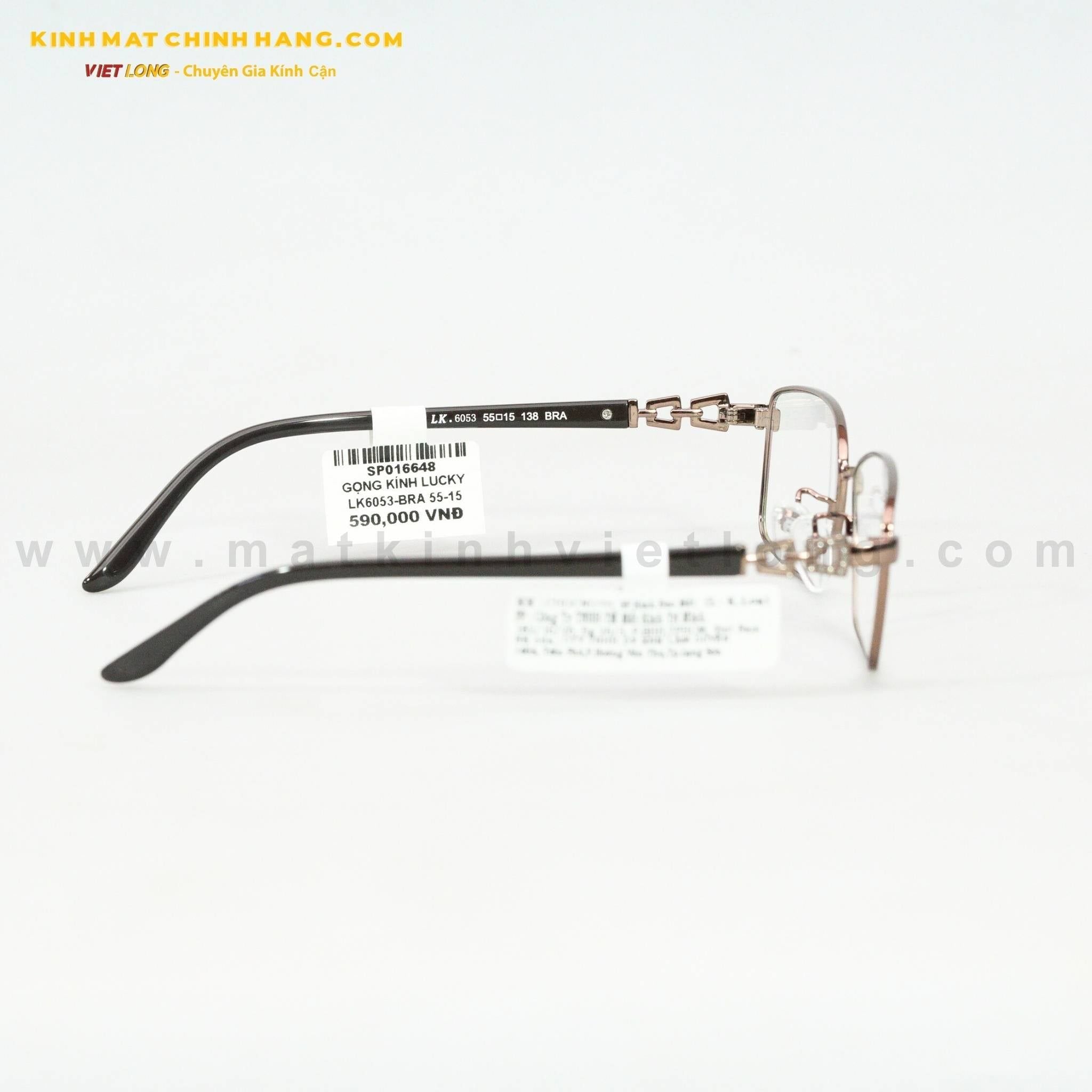  GỌNG KÍNH LUCKY LK6053-BRA 55-15 