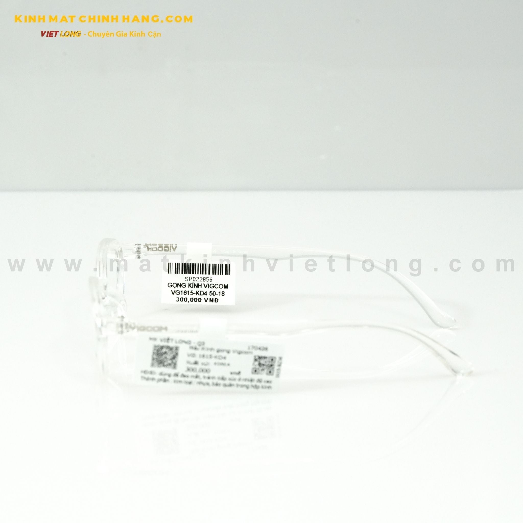  GỌNG KÍNH VIGCOM VG1615-KD4 50-18 