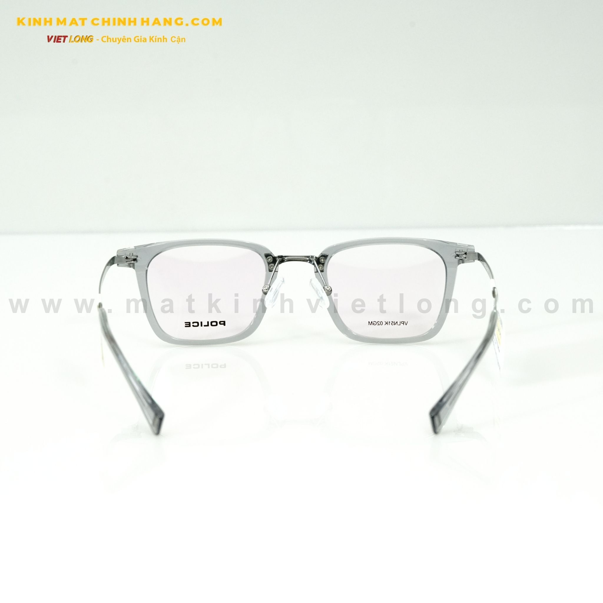  GỌNG KÍNH POLICE VPLN51K-02GM 47-23 