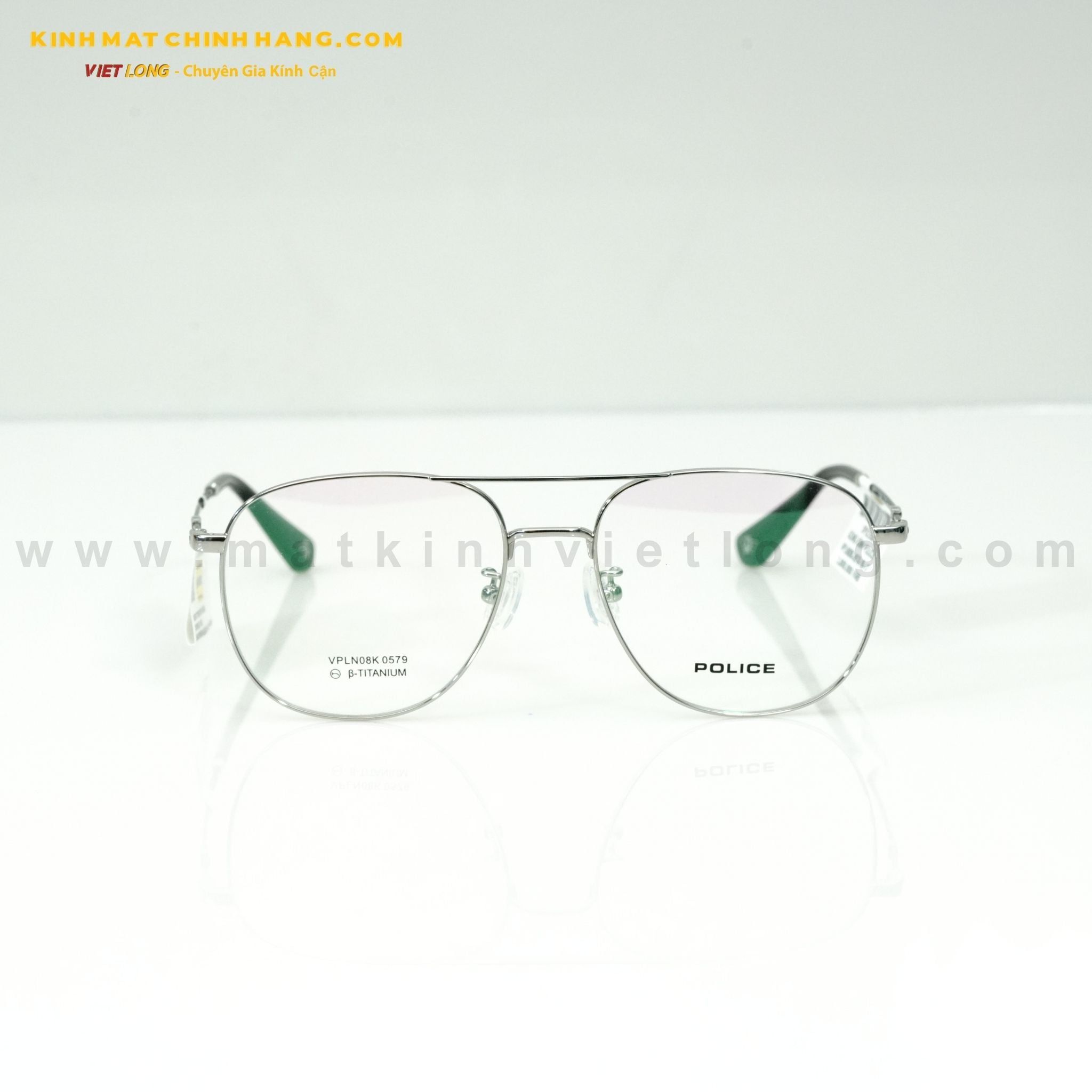  GỌNG KÍNH POLICE VPLN08K-0579 55-17 