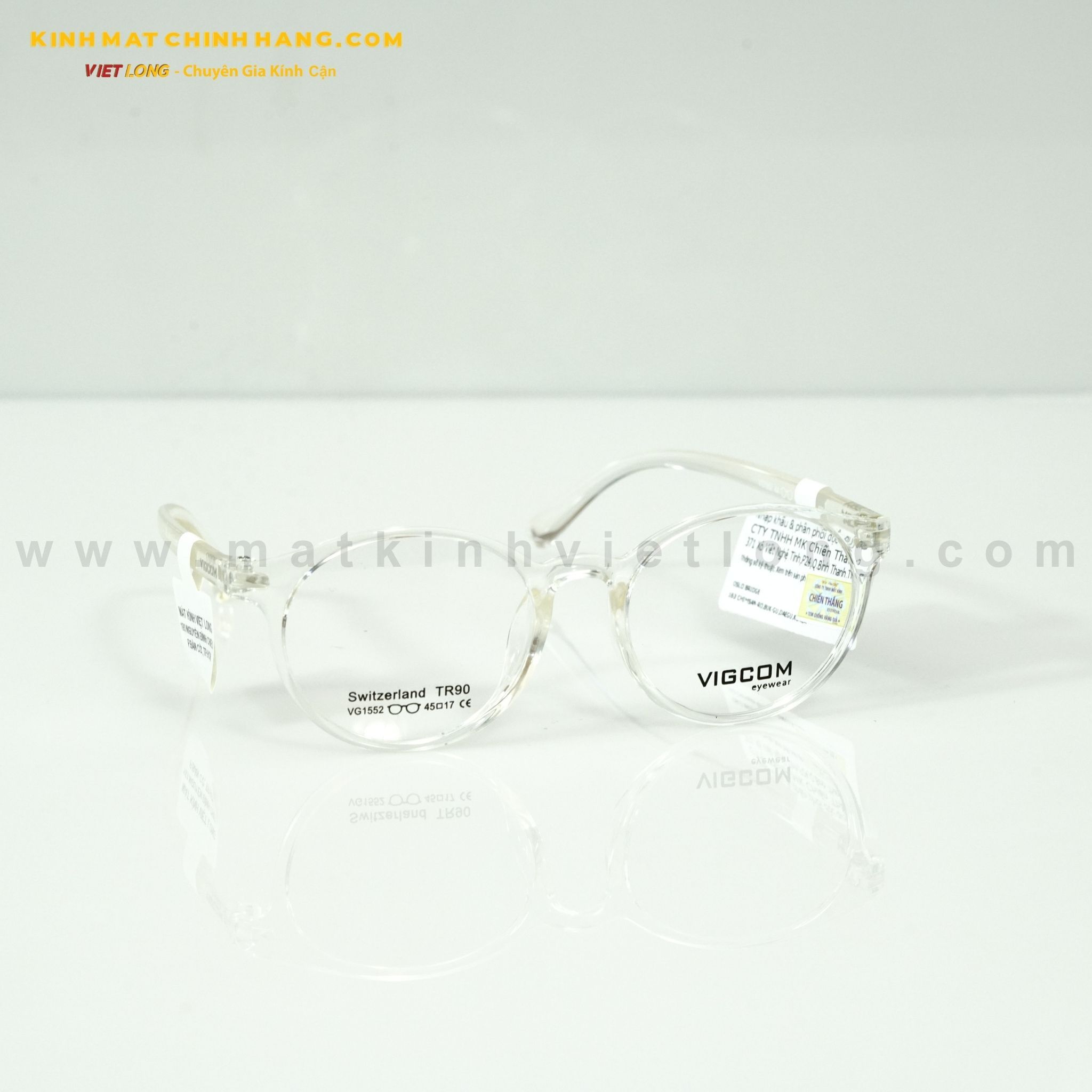  GỌNG KÍNH VIGCOM VG1552-K4 45-17 