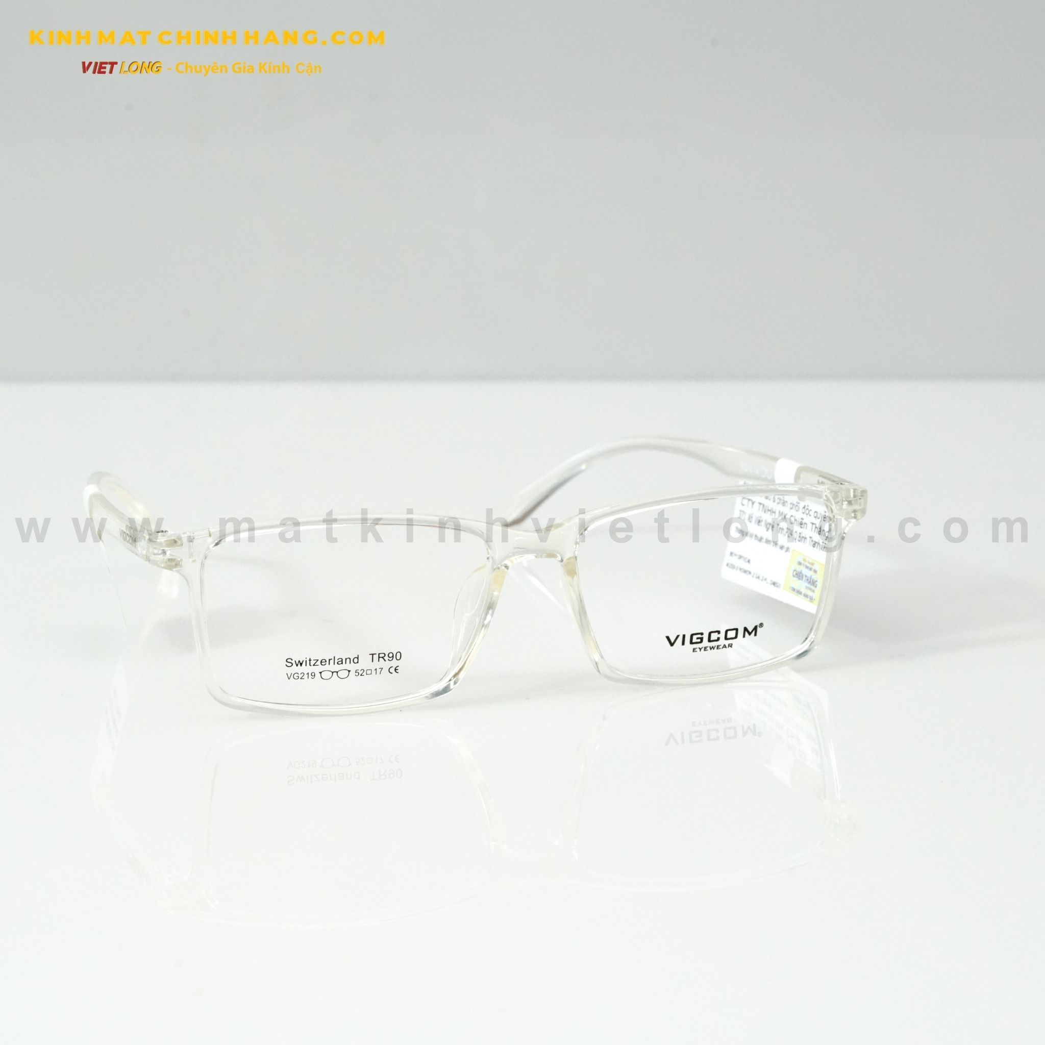  GỌNG KÍNH VIGCOM VG219-C8 52-17 
