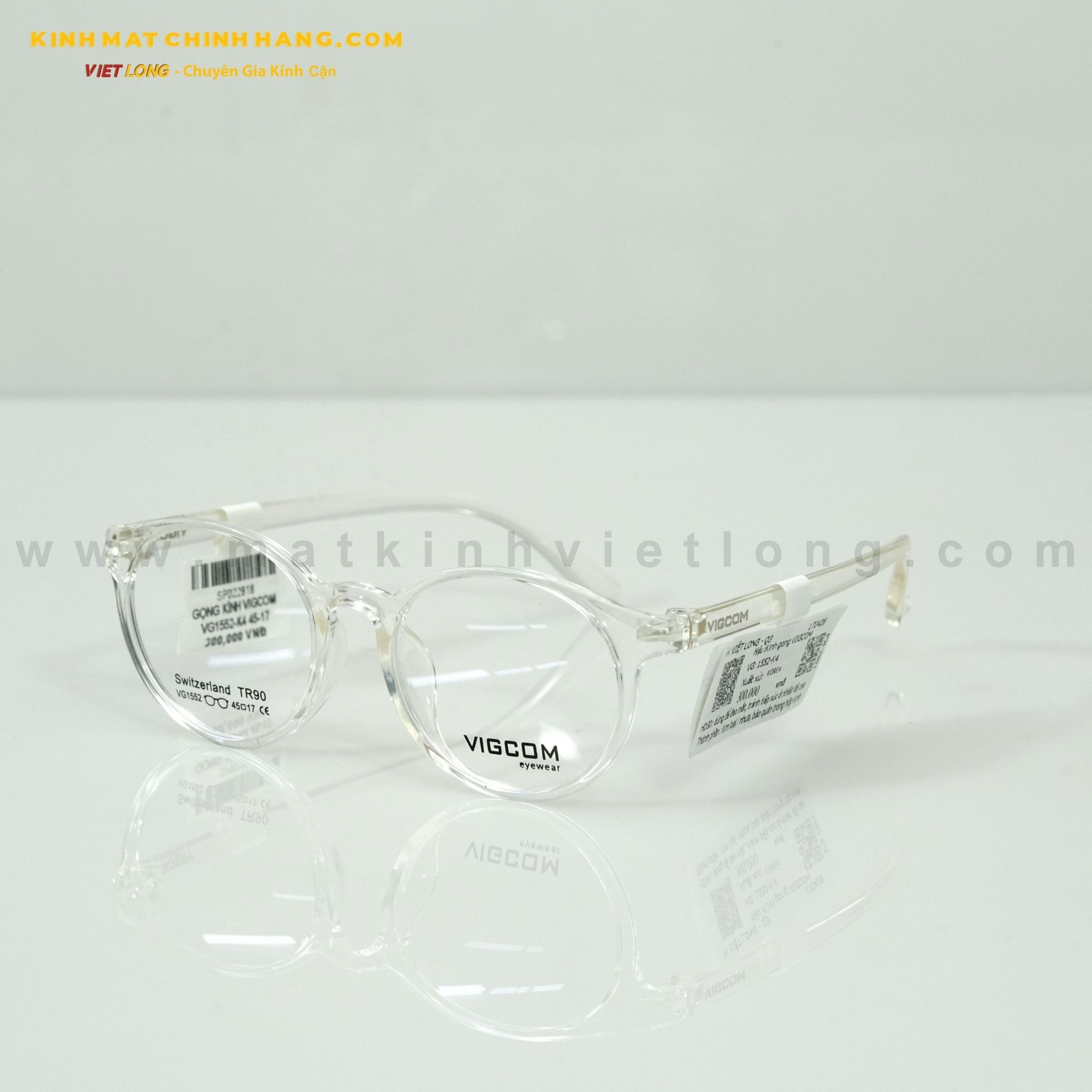  GỌNG KÍNH VIGCOM VG1552-K4 45-17 
