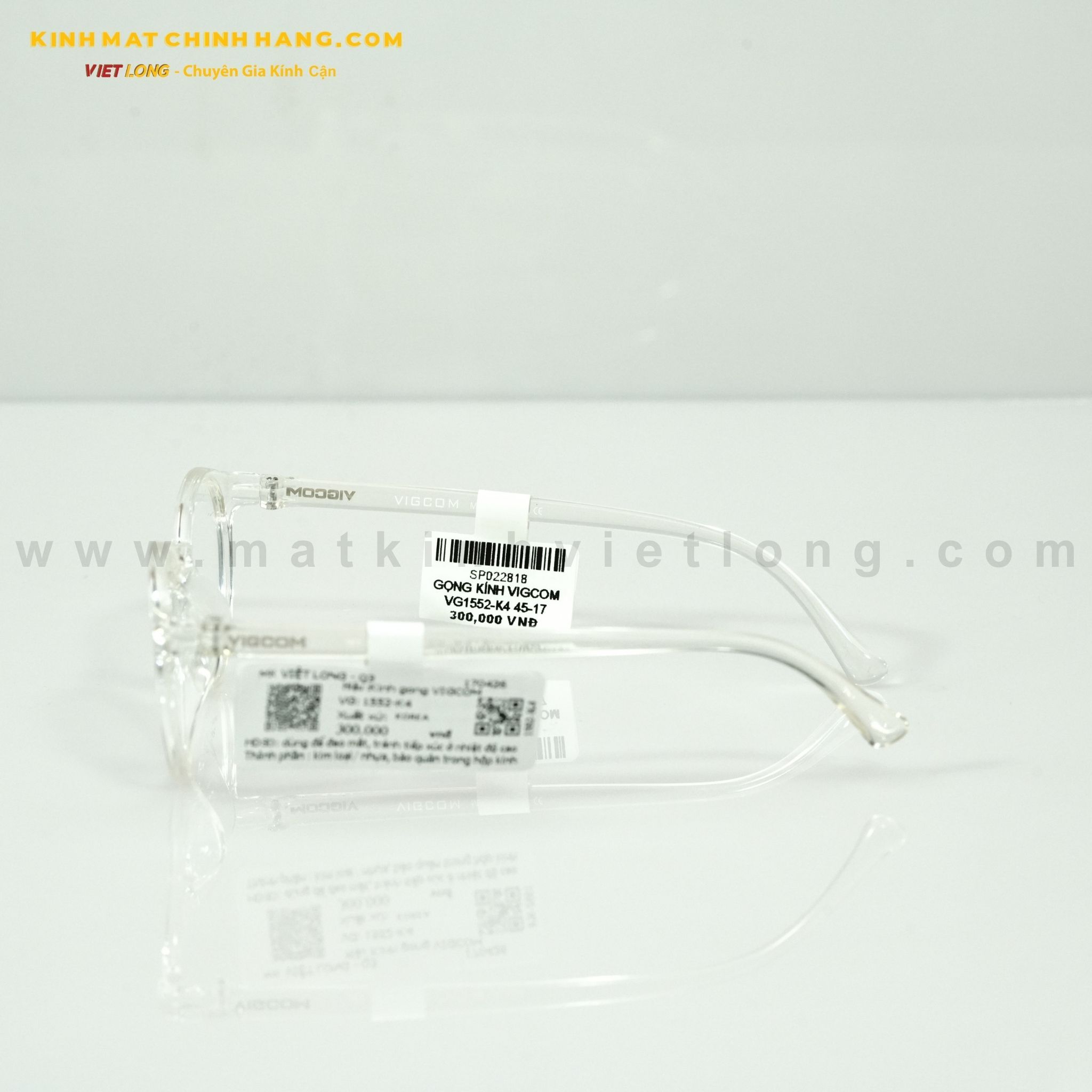  GỌNG KÍNH VIGCOM VG1552-K4 45-17 