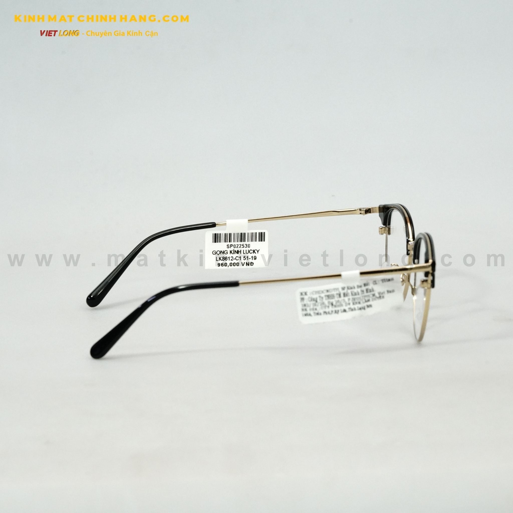  GỌNG KÍNH LUCKY LK8612-C1 51-19 