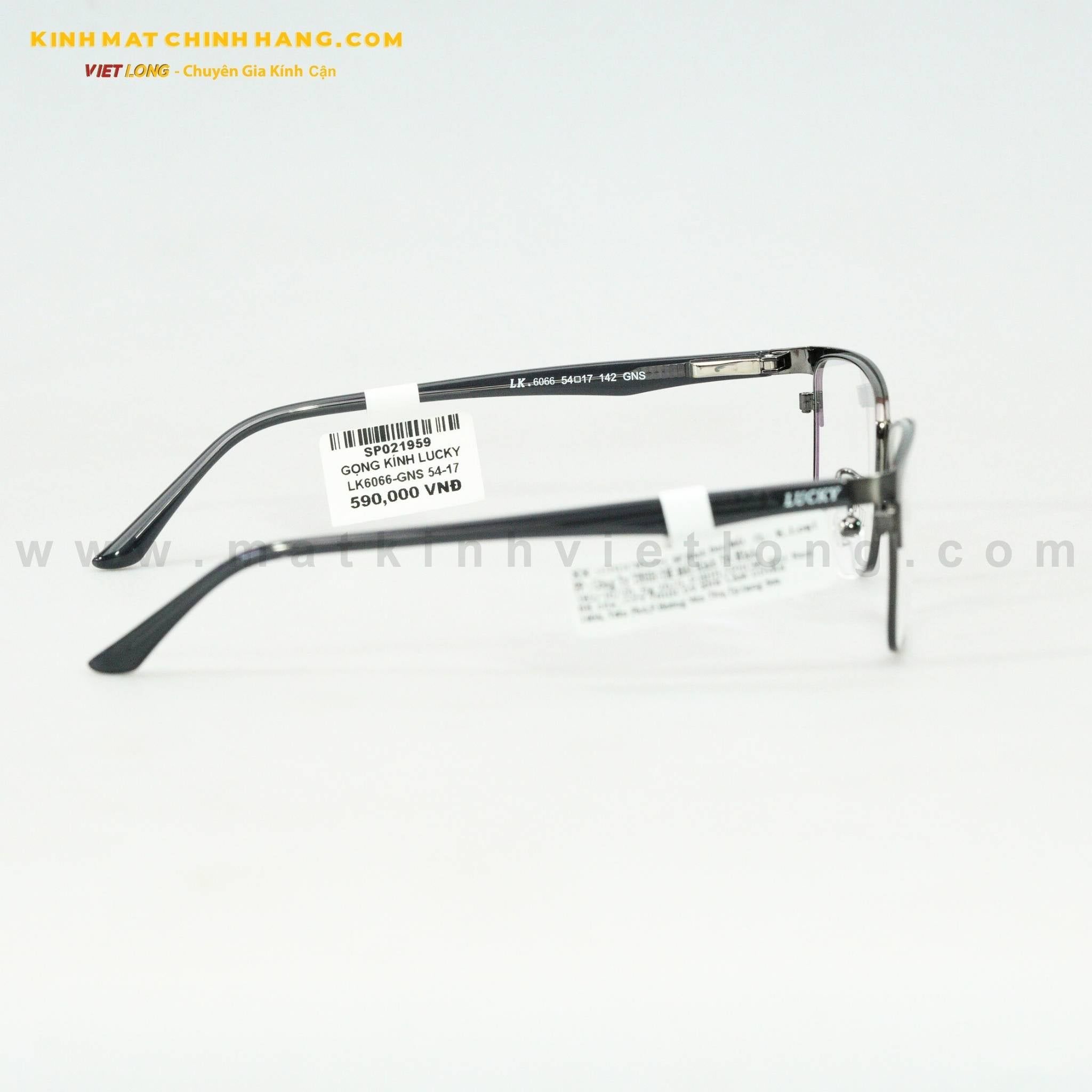  GỌNG KÍNH LUCKY LK6066-GNS 54-17 