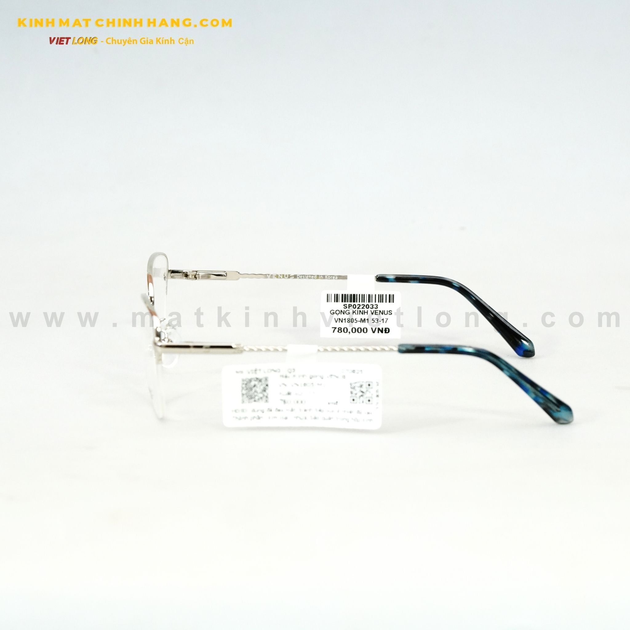  GỌNG KÍNH VENUS VN1805-M1 53-17 