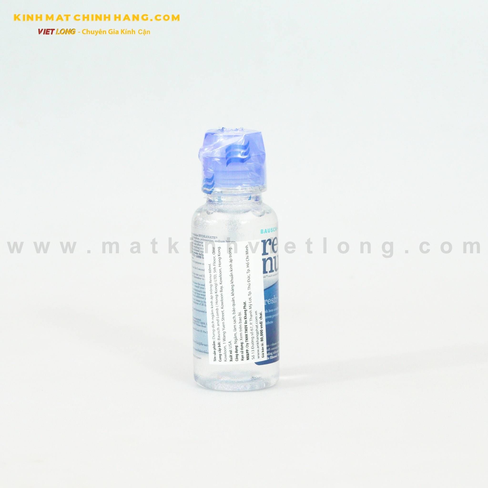  NƯỚC NGÂM RENU 60ml (Chai) 