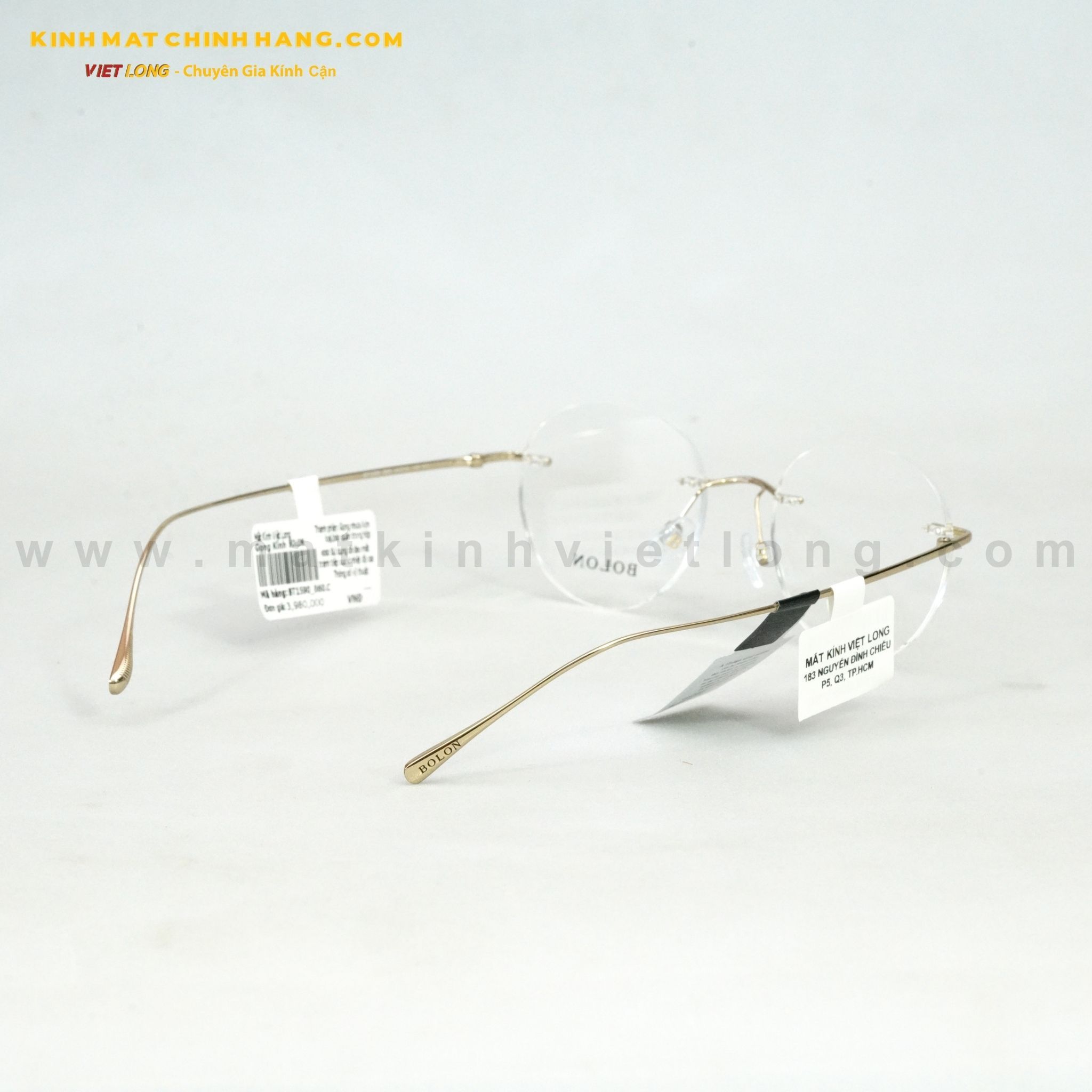  GỌNG KÍNH BOLON BT1590 - B60 49-19 