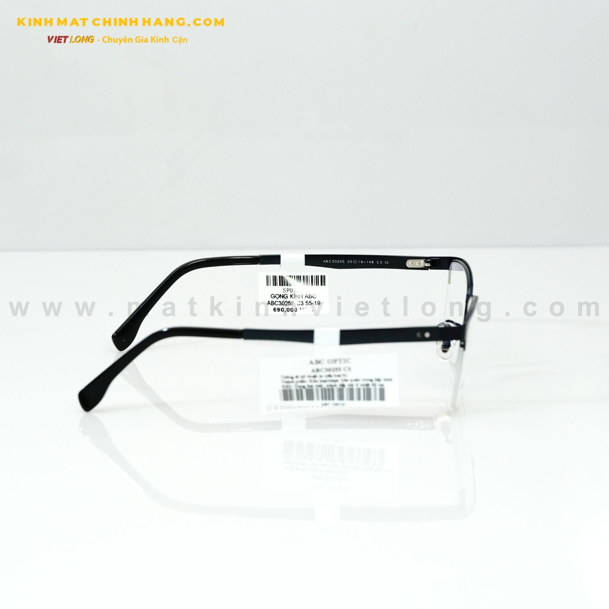  GỌNG KÍNH ABC ABC30255-C3 55-19 