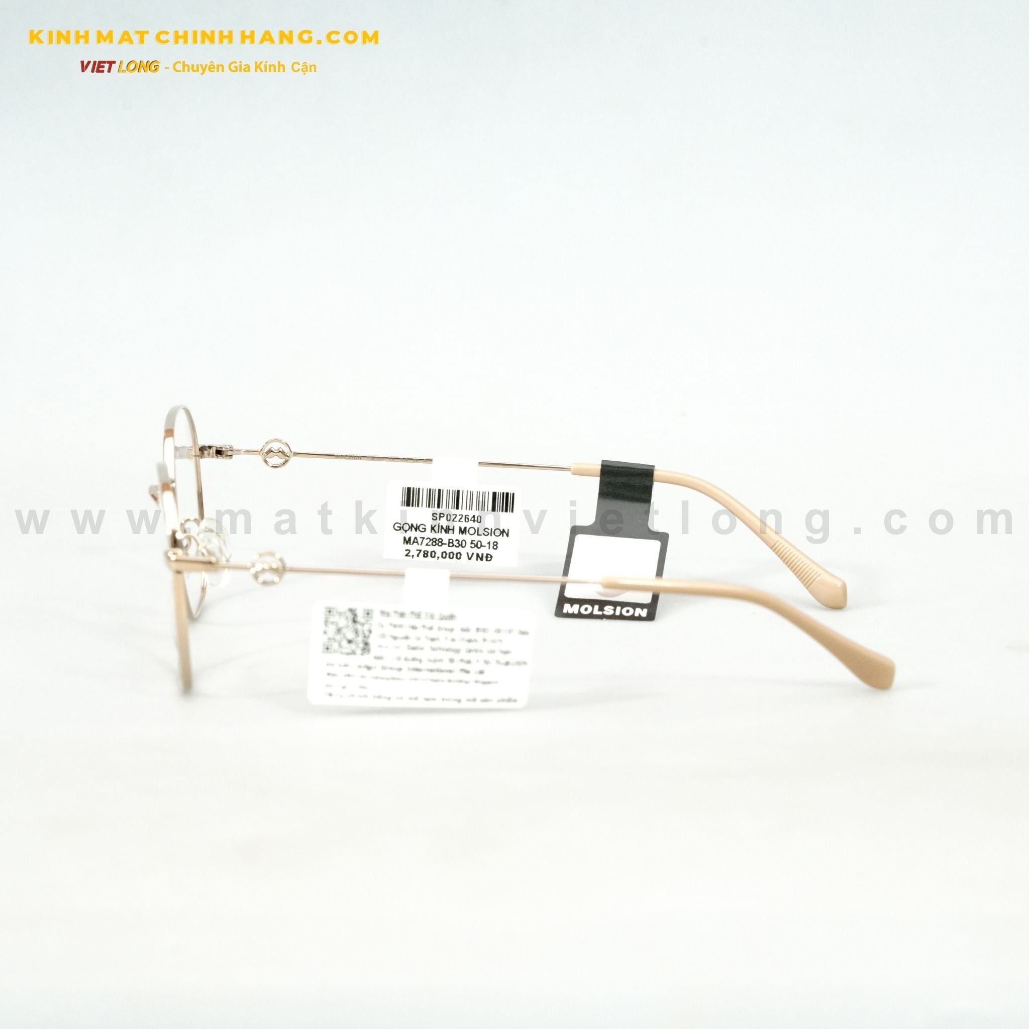  GỌNG KÍNH MOLSION MA7288-B30 50-18 
