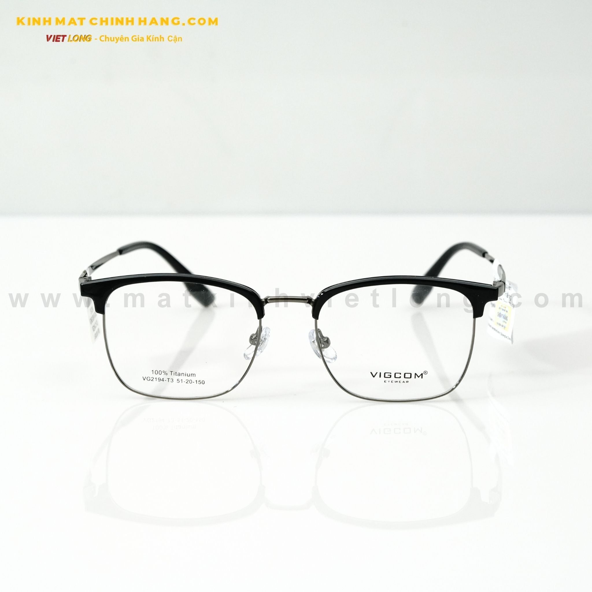  GỌNG KÍNH VIGCOM VG2194-T3 51-20 
