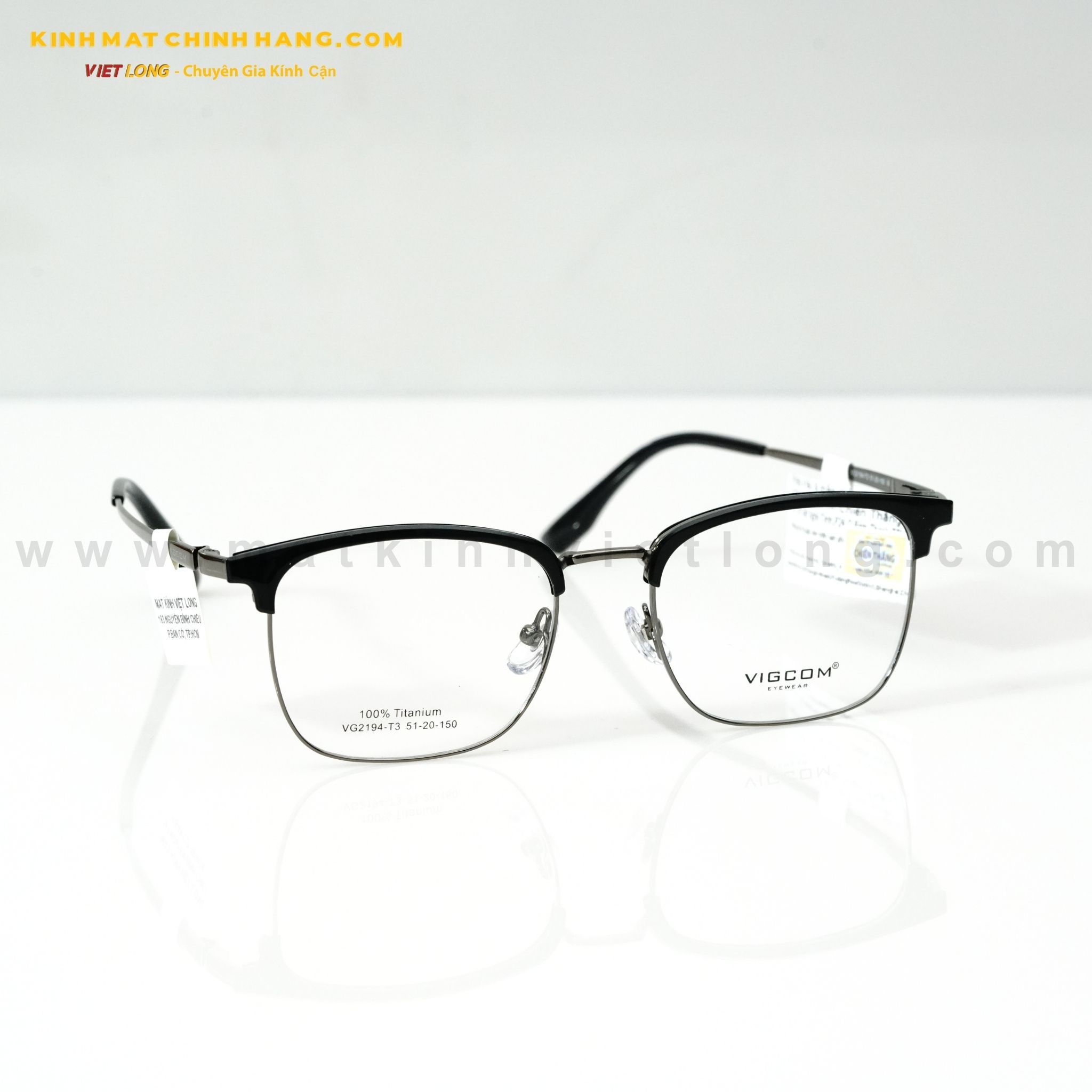  GỌNG KÍNH VIGCOM VG2194-T3 51-20 