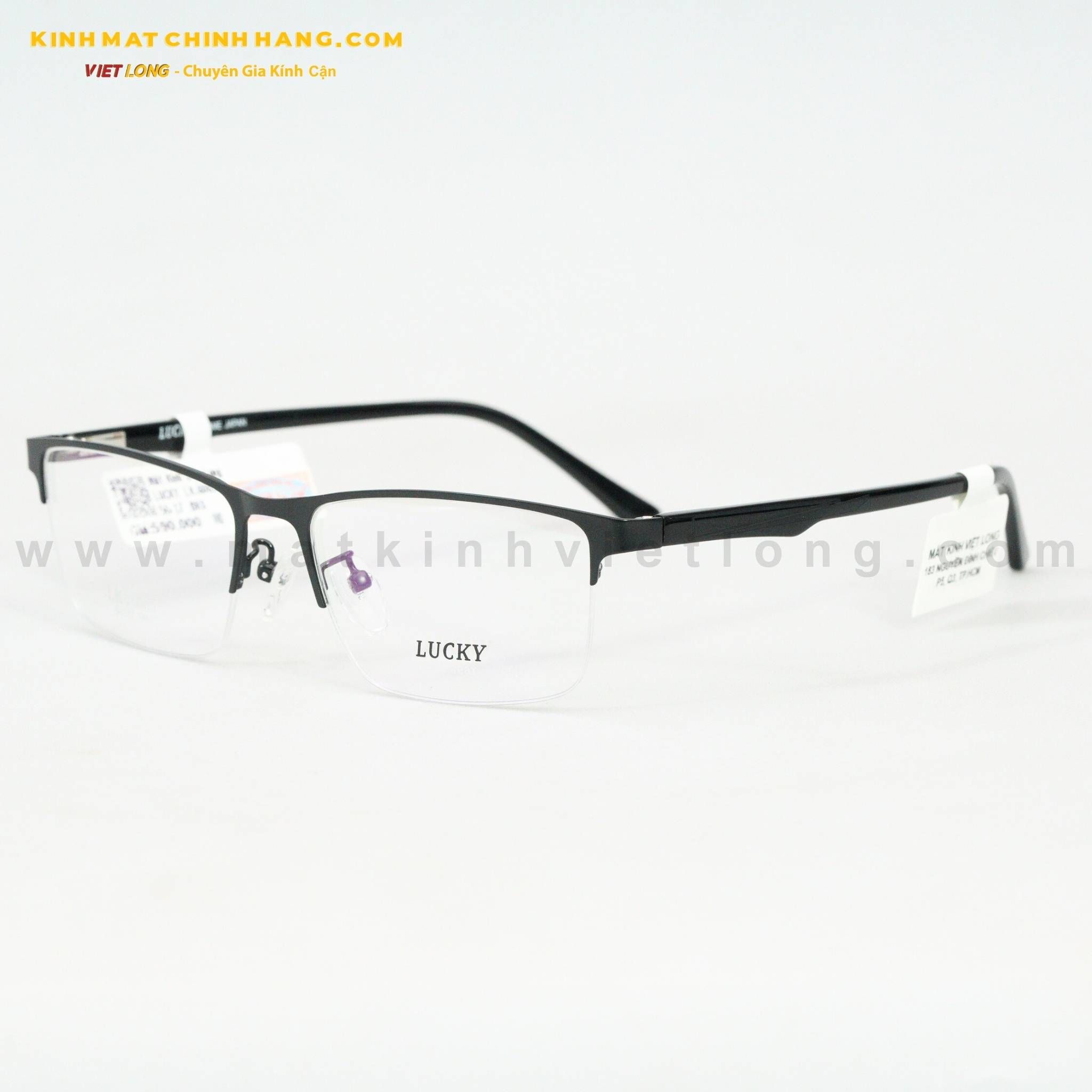  GỌNG KÍNH LUCKY LK6065-BKS 56-17 