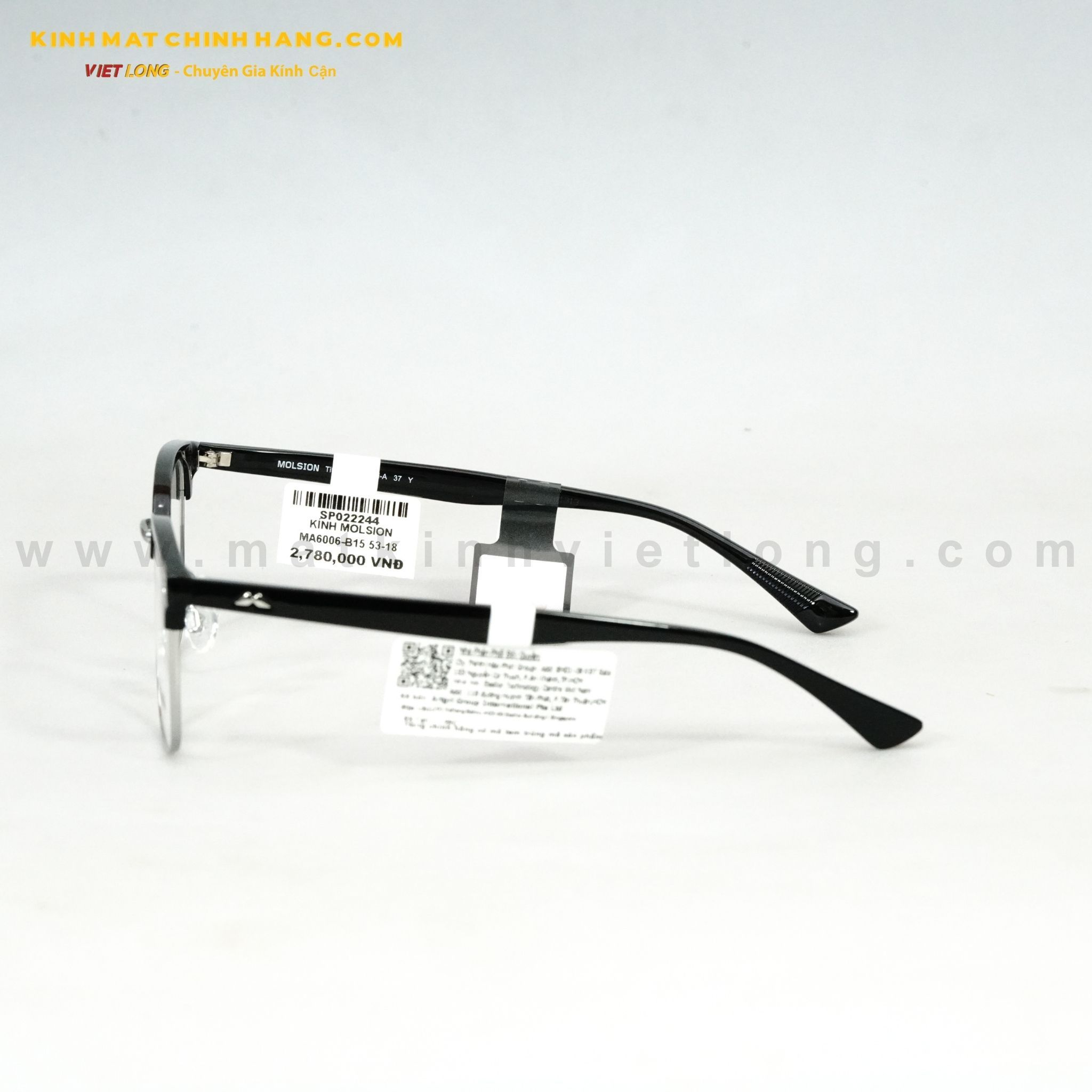  GỌNG KÍNH MOLSION MA6006-B15 53-18 