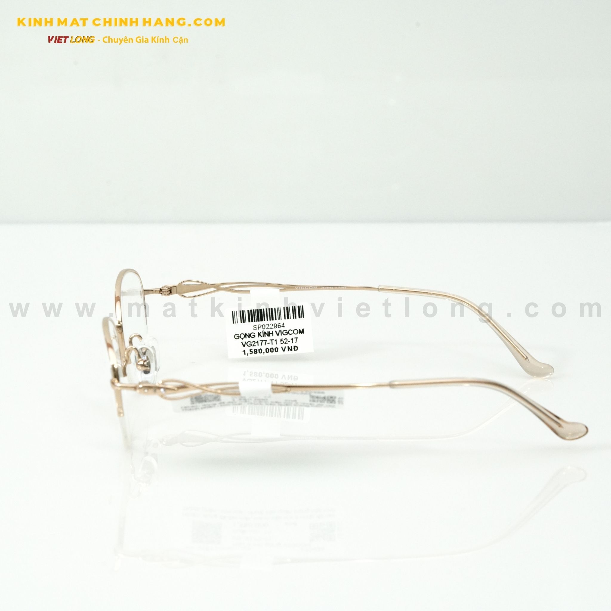  GỌNG KÍNH VIGCOM VG2177-T1 52-17 