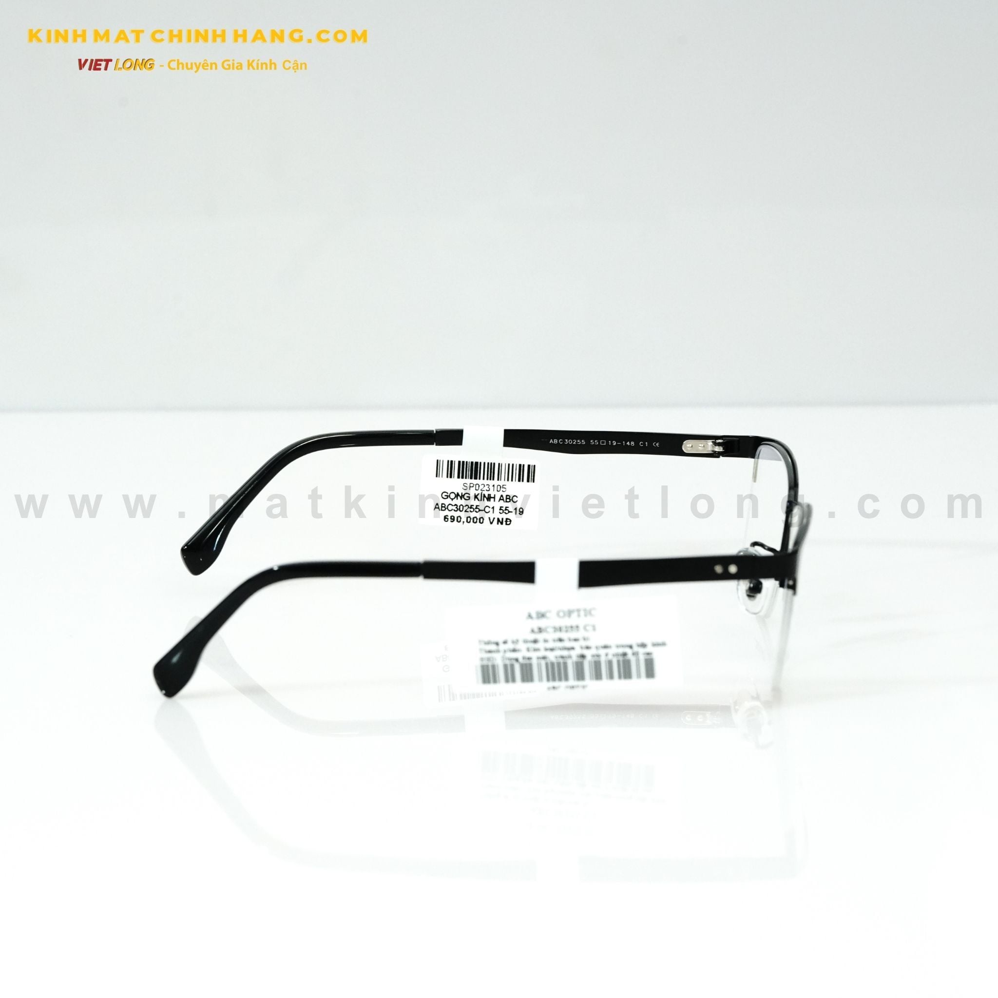  GỌNG KÍNH ABC ABC30255-C1 55-19 