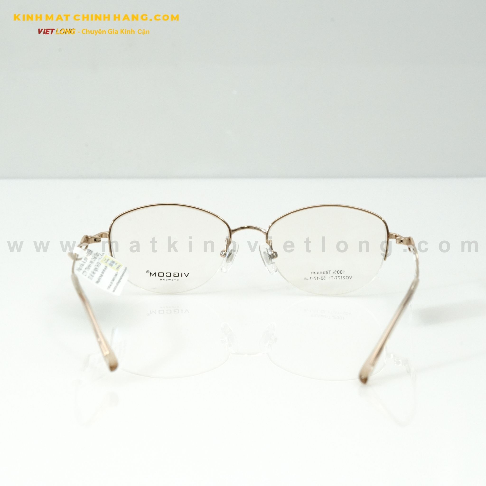  GỌNG KÍNH VIGCOM VG2177-T1 52-17 