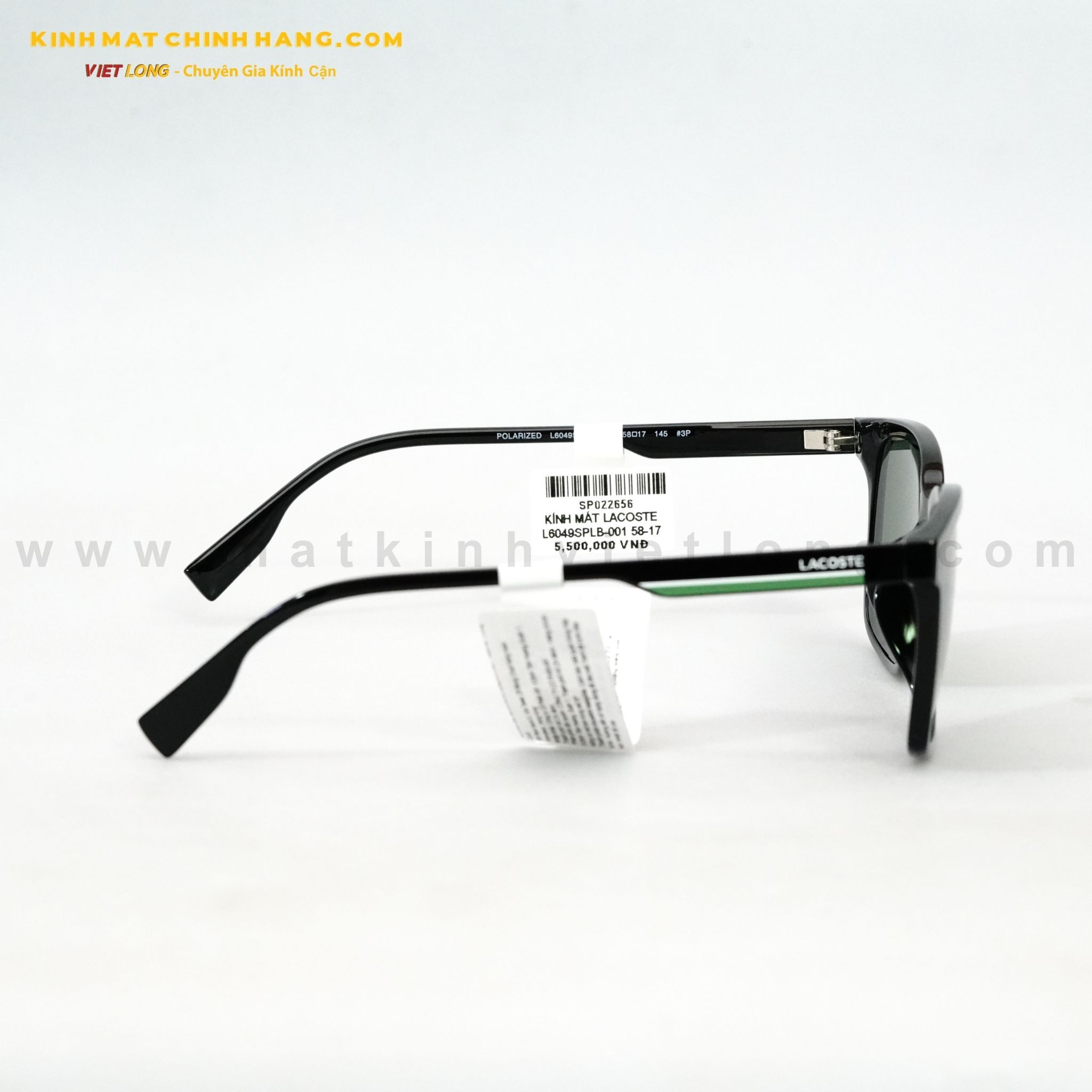  KÍNH MÁT LACOSTE L6049SPLB-001 58-17 