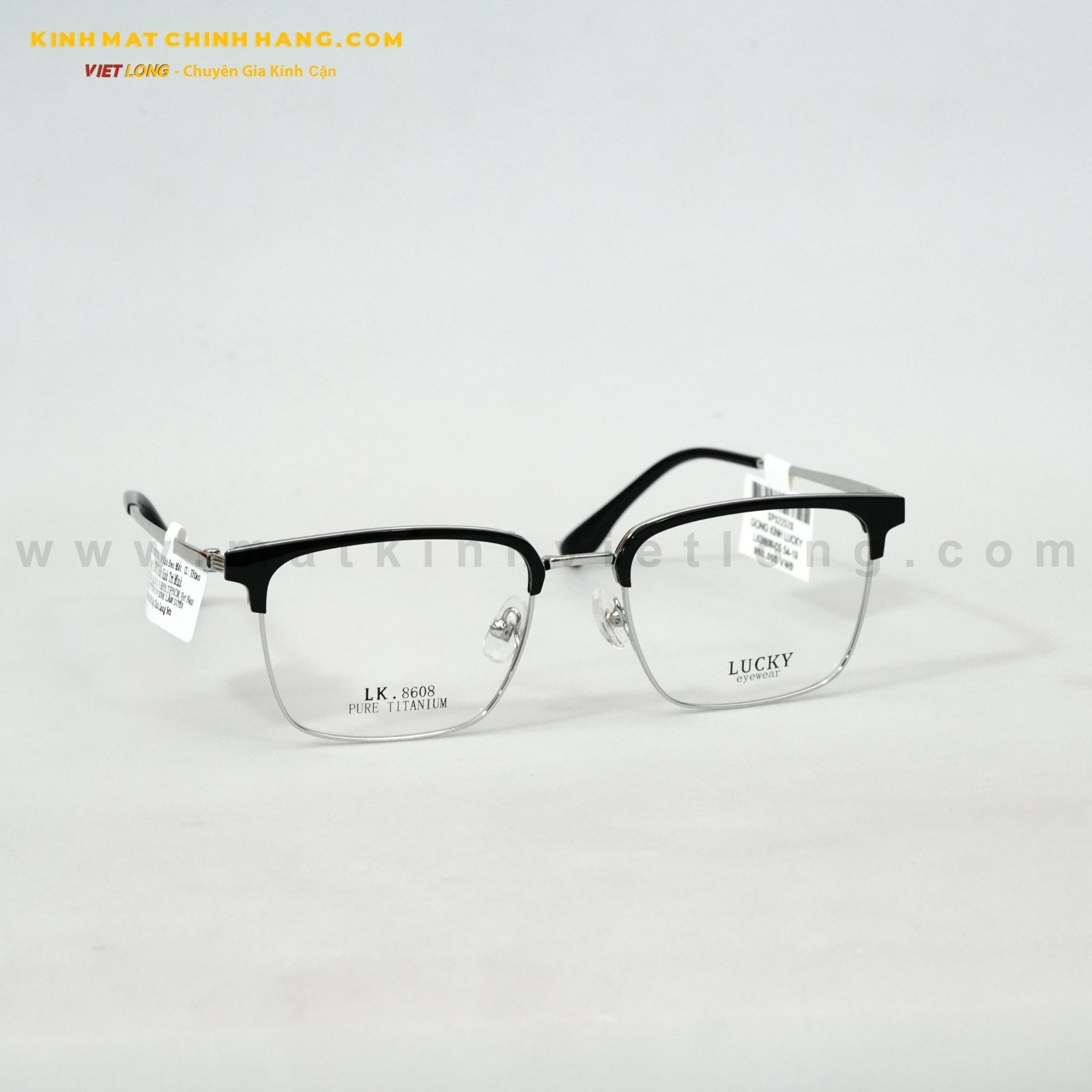  GỌNG KÍNH LUCKY LK8608-C5 54-19 