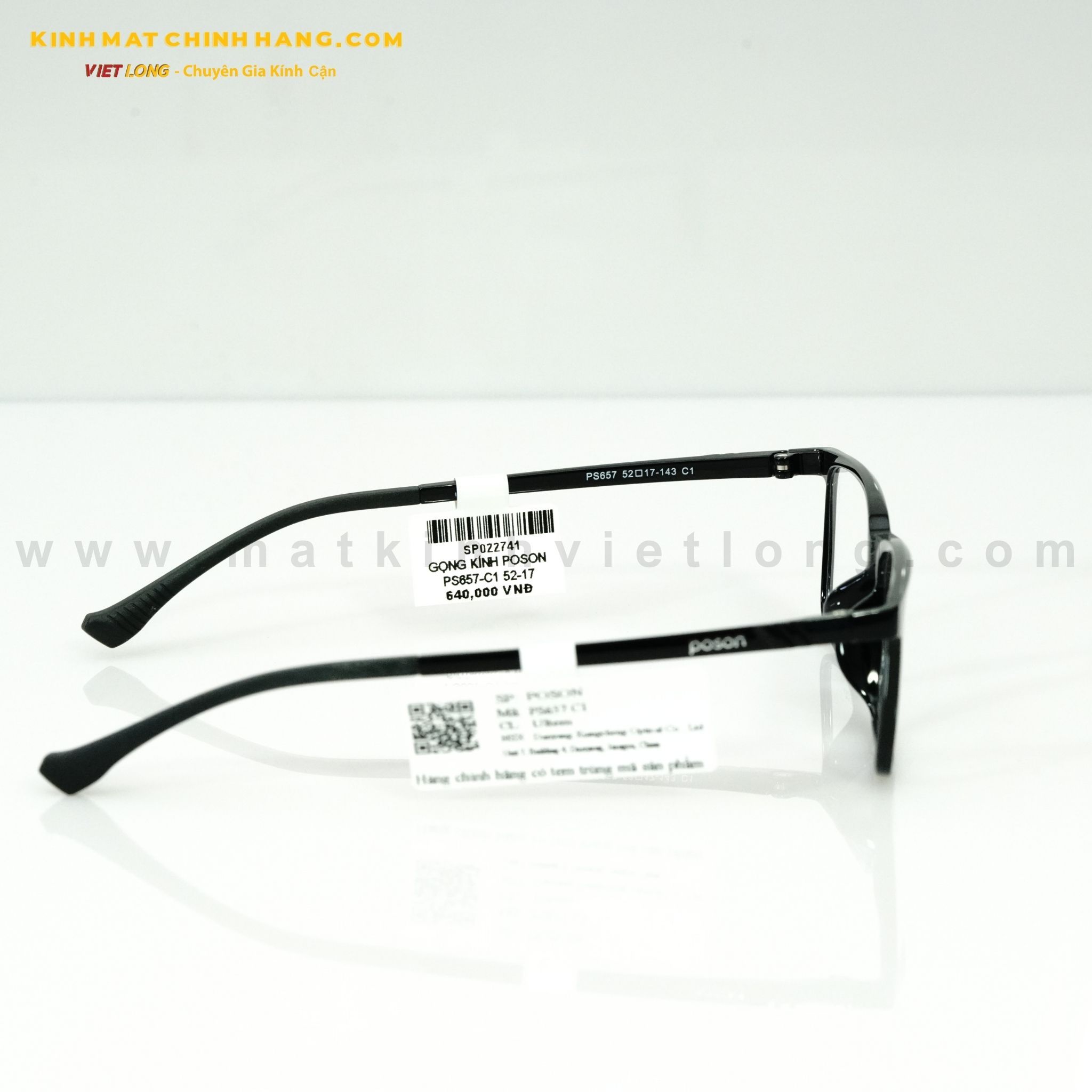  GỌNG KÍNH POSON PS657-C1 52-17 