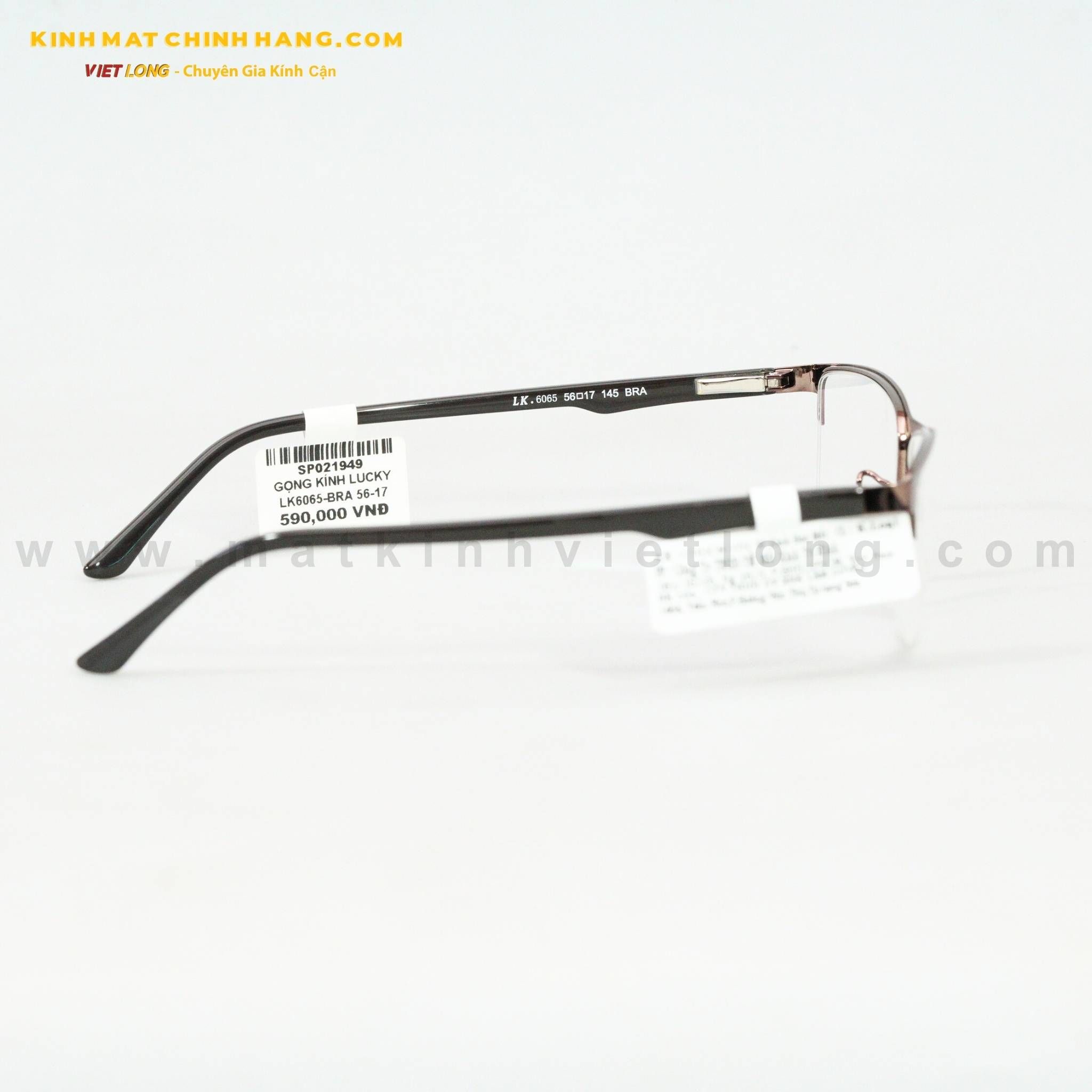  GỌNG KÍNH LUCKY LK6065-BRA 56-17 