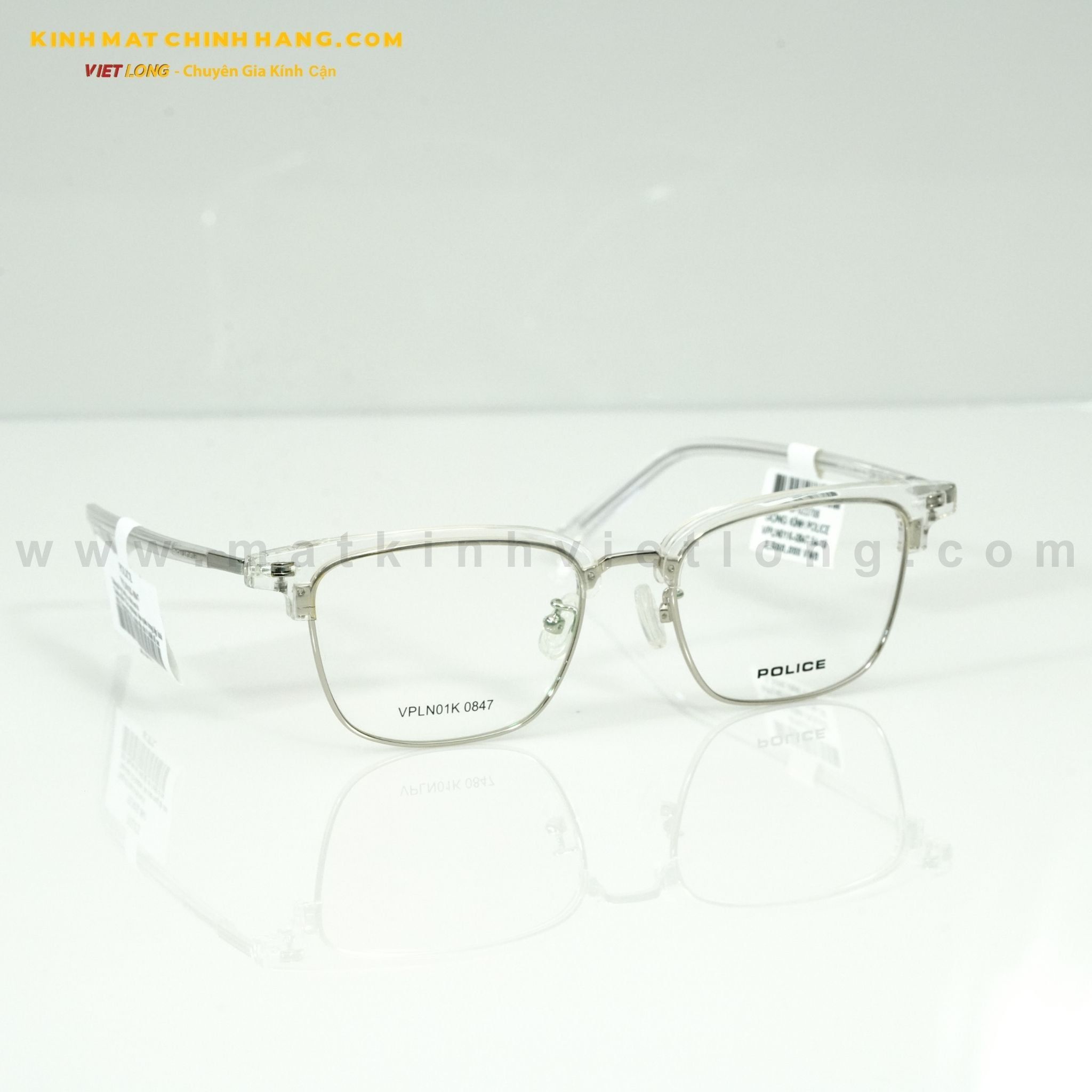  GỌNG KÍNH POLICE VPLN01K-0847 54-19 