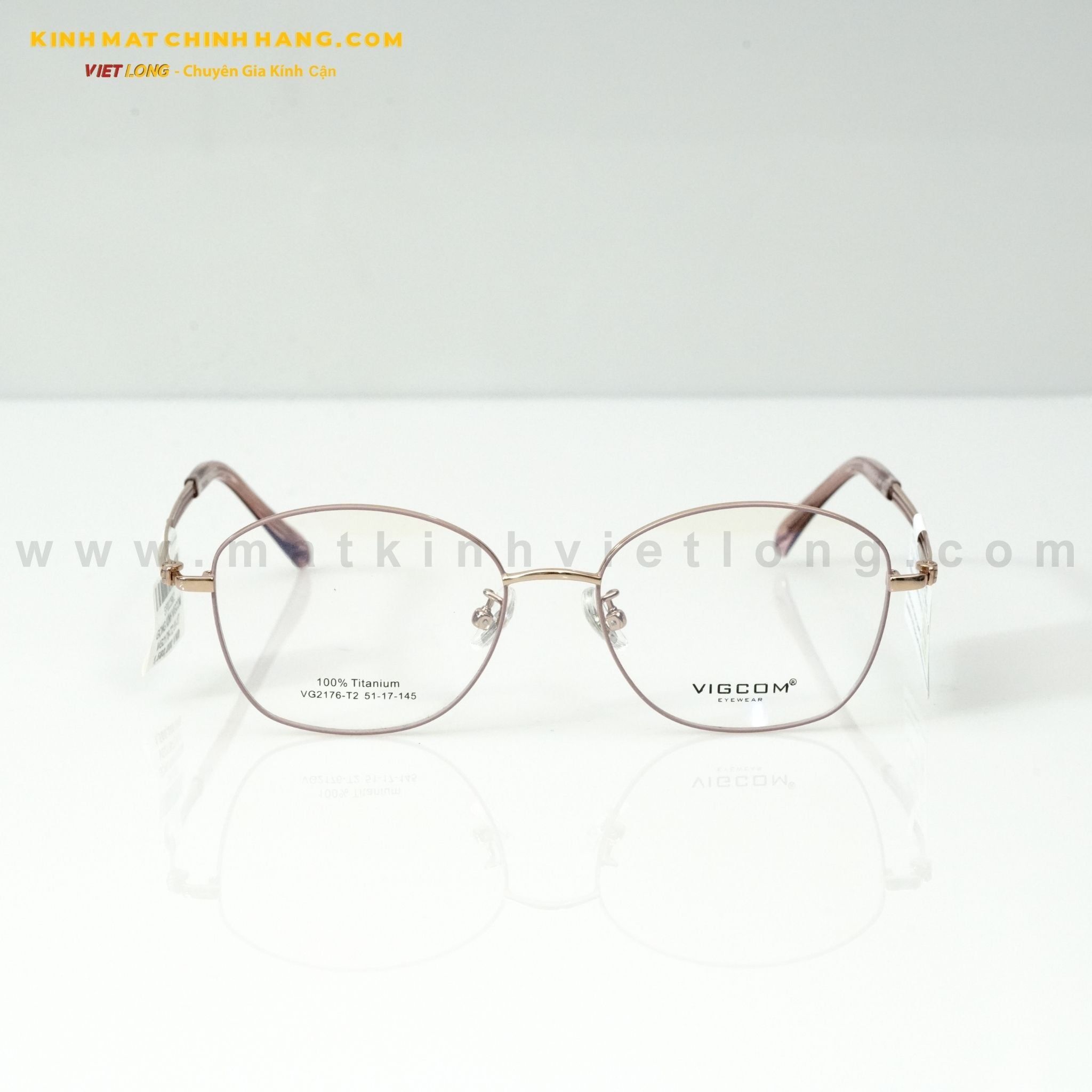  GỌNG KÍNH VIGCOM VG2176-T2 51-17 