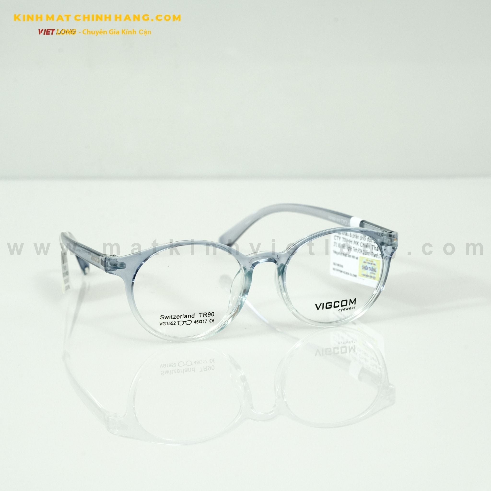  GỌNG KÍNH VIGCOM VG1552-K10 45-17 