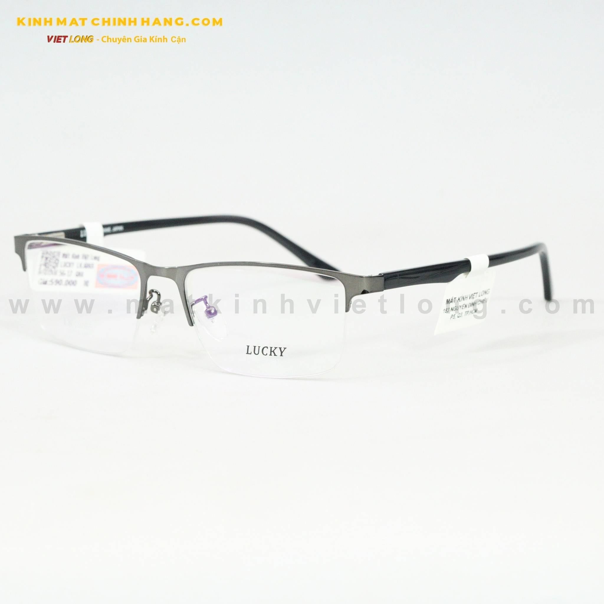  GỌNG KÍNH LUCKY LK6065-GNA 56-17 