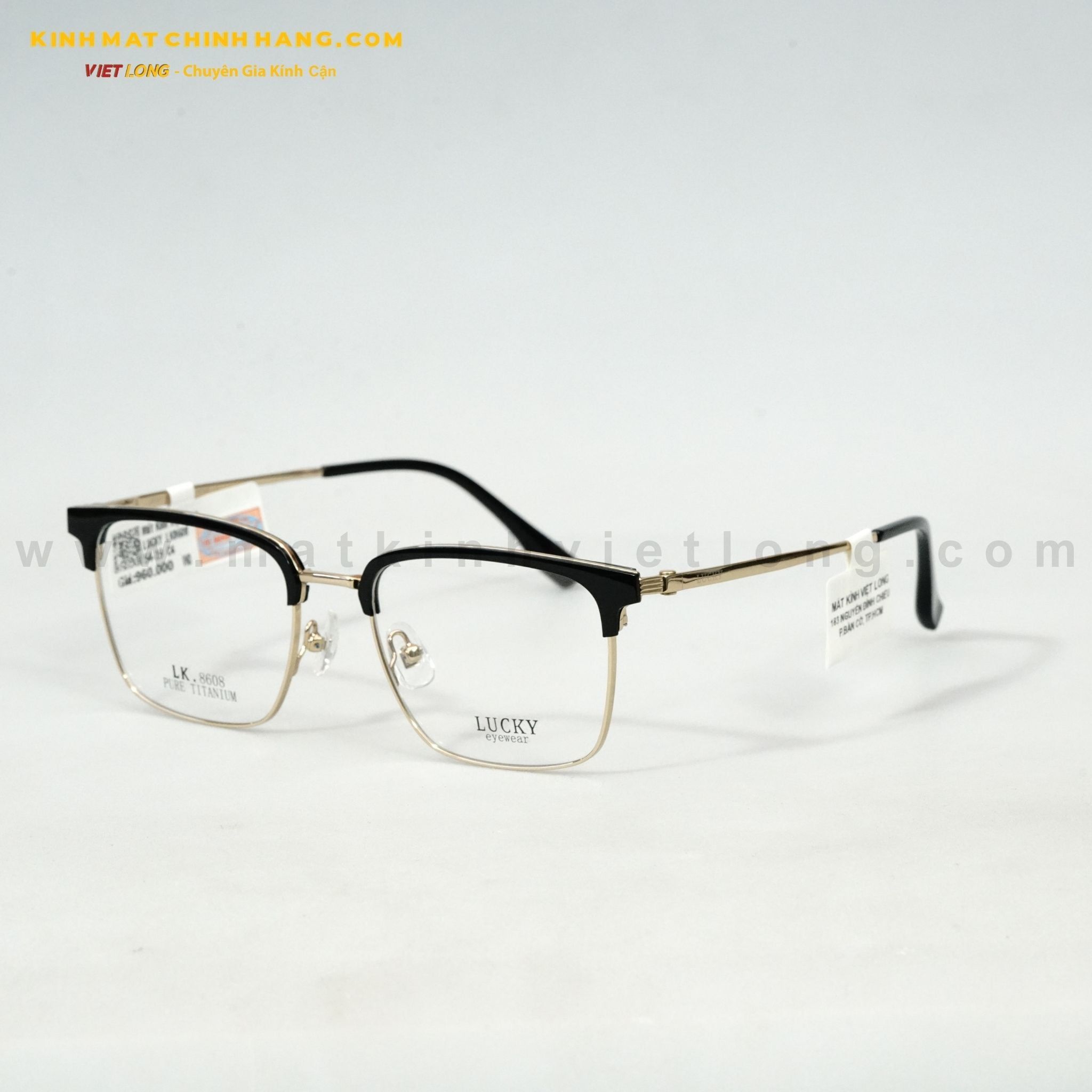  GỌNG KÍNH LUCKY LK8608-C4 54-19 