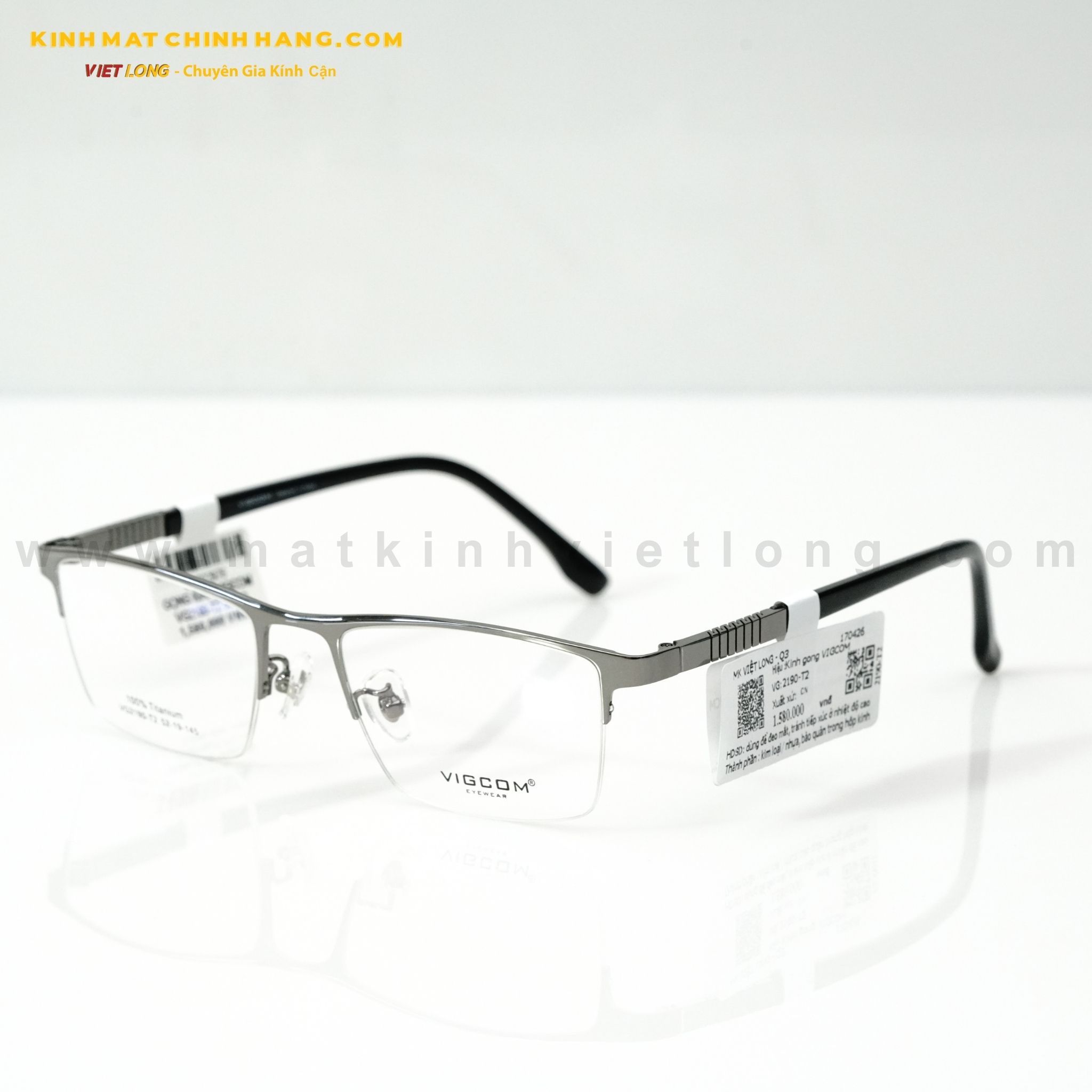  GỌNG KÍNH VIGCOM VG2190-T2 52-19 