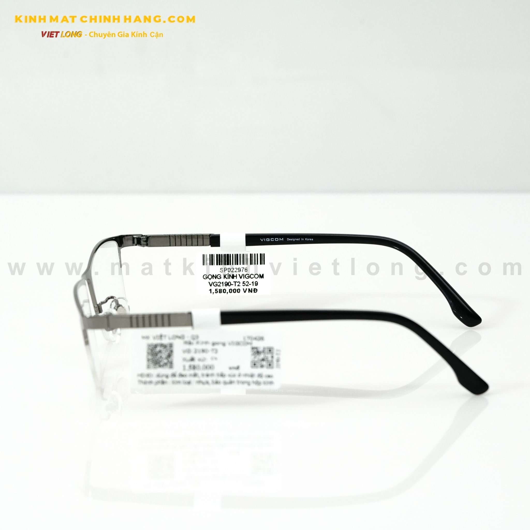  GỌNG KÍNH VIGCOM VG2190-T2 52-19 