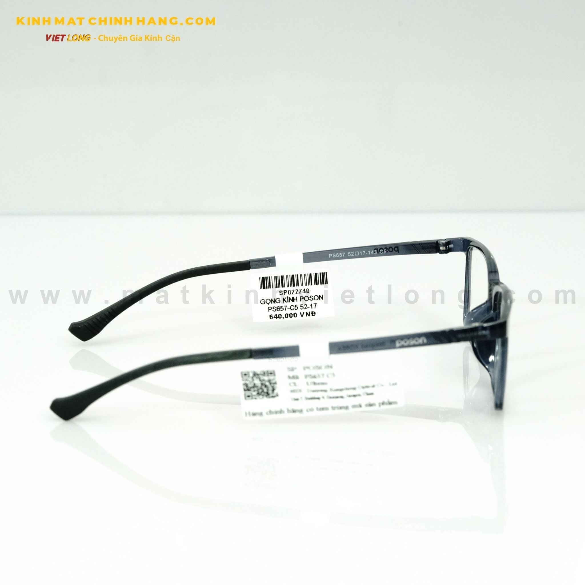  GỌNG KÍNH POSON PS657-C5 52-17 