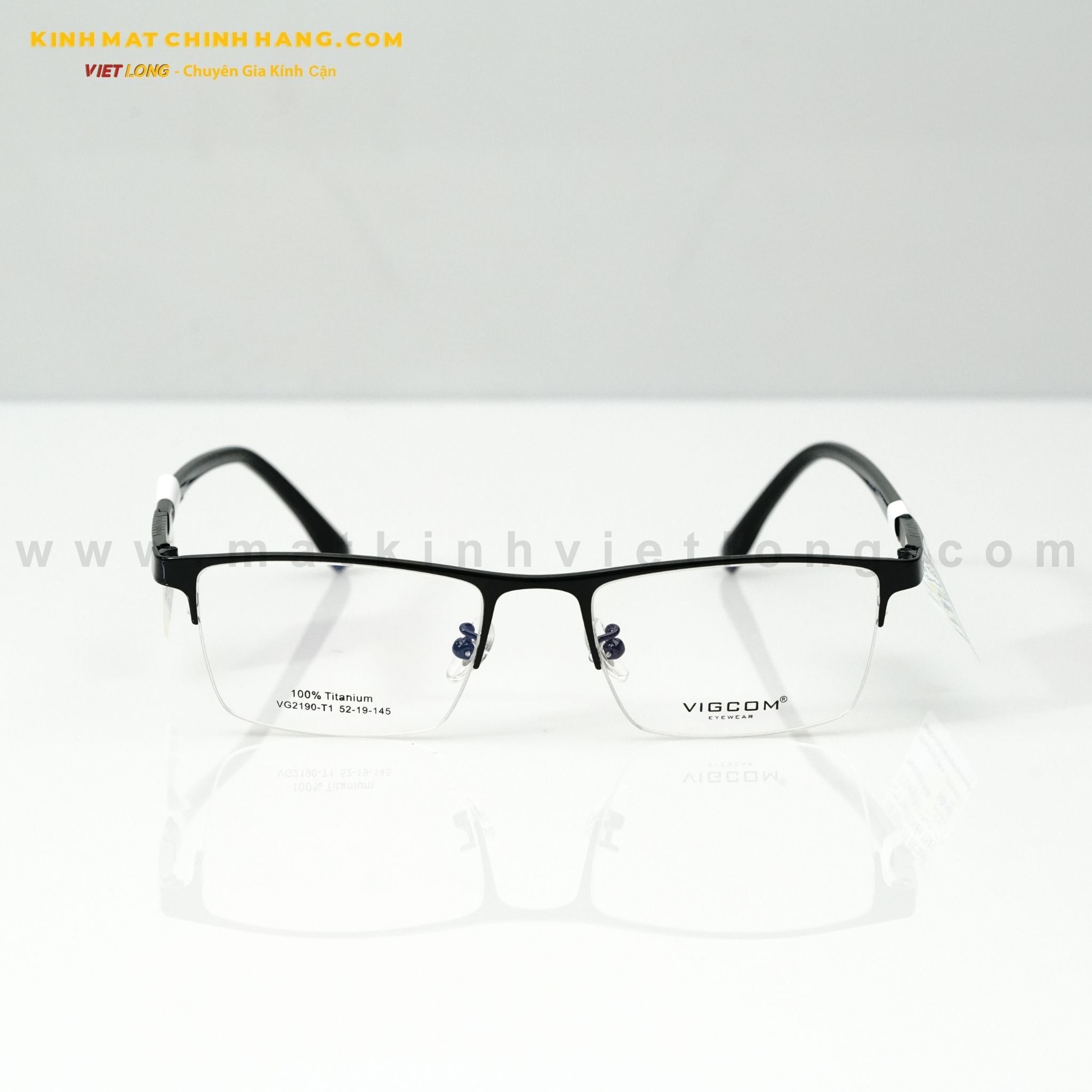  GỌNG KÍNH VIGCOM VG2190-T1 52-19 
