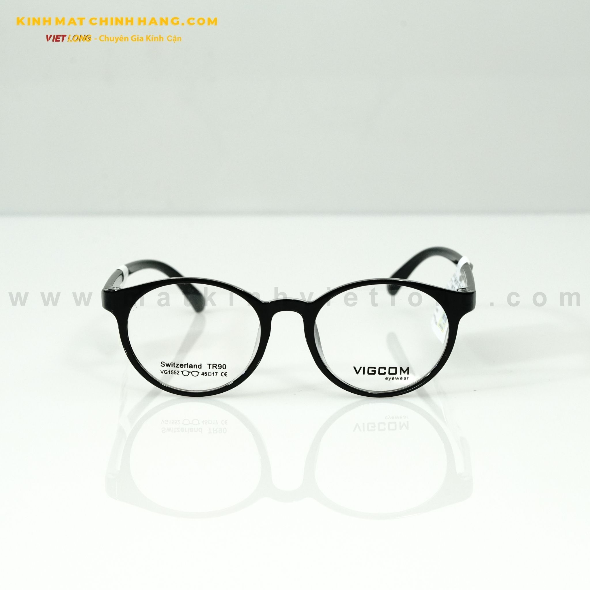  GỌNG KÍNH VIGCOM VG1552-K1 45-17 