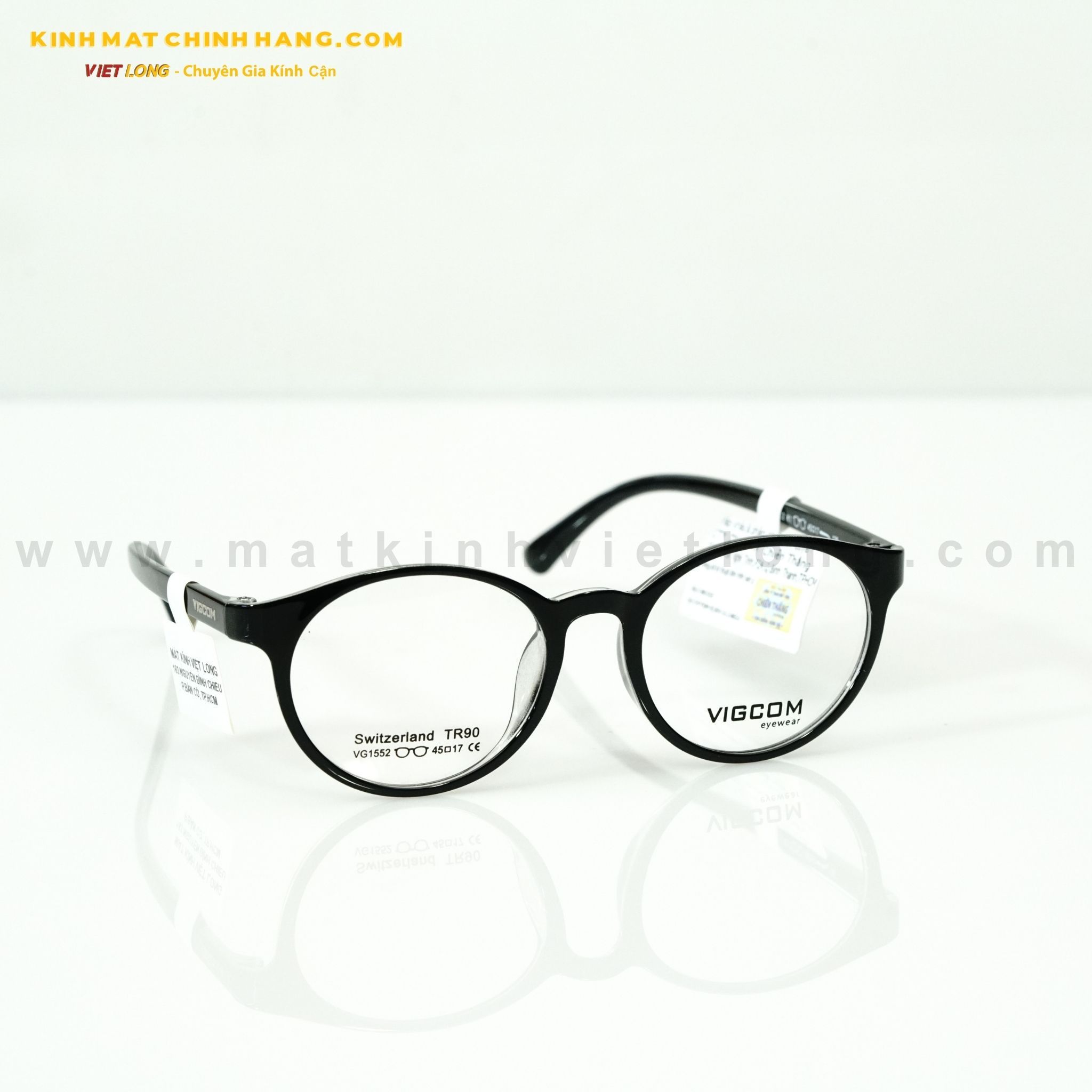  GỌNG KÍNH VIGCOM VG1552-K1 45-17 