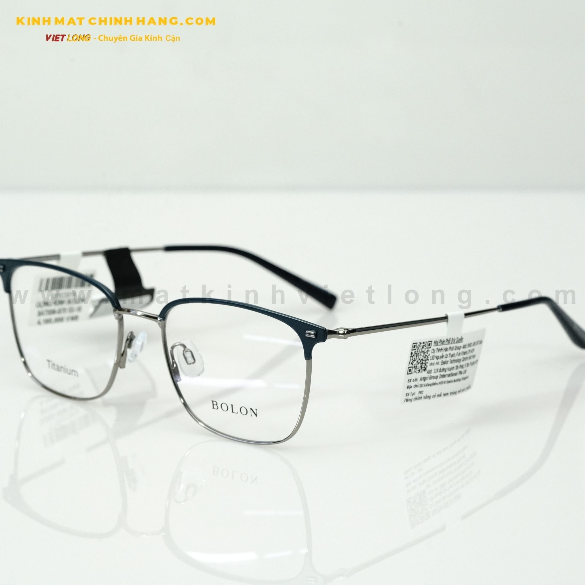  GỌNG KÍNH BOLON BA7009-B70 53-18 