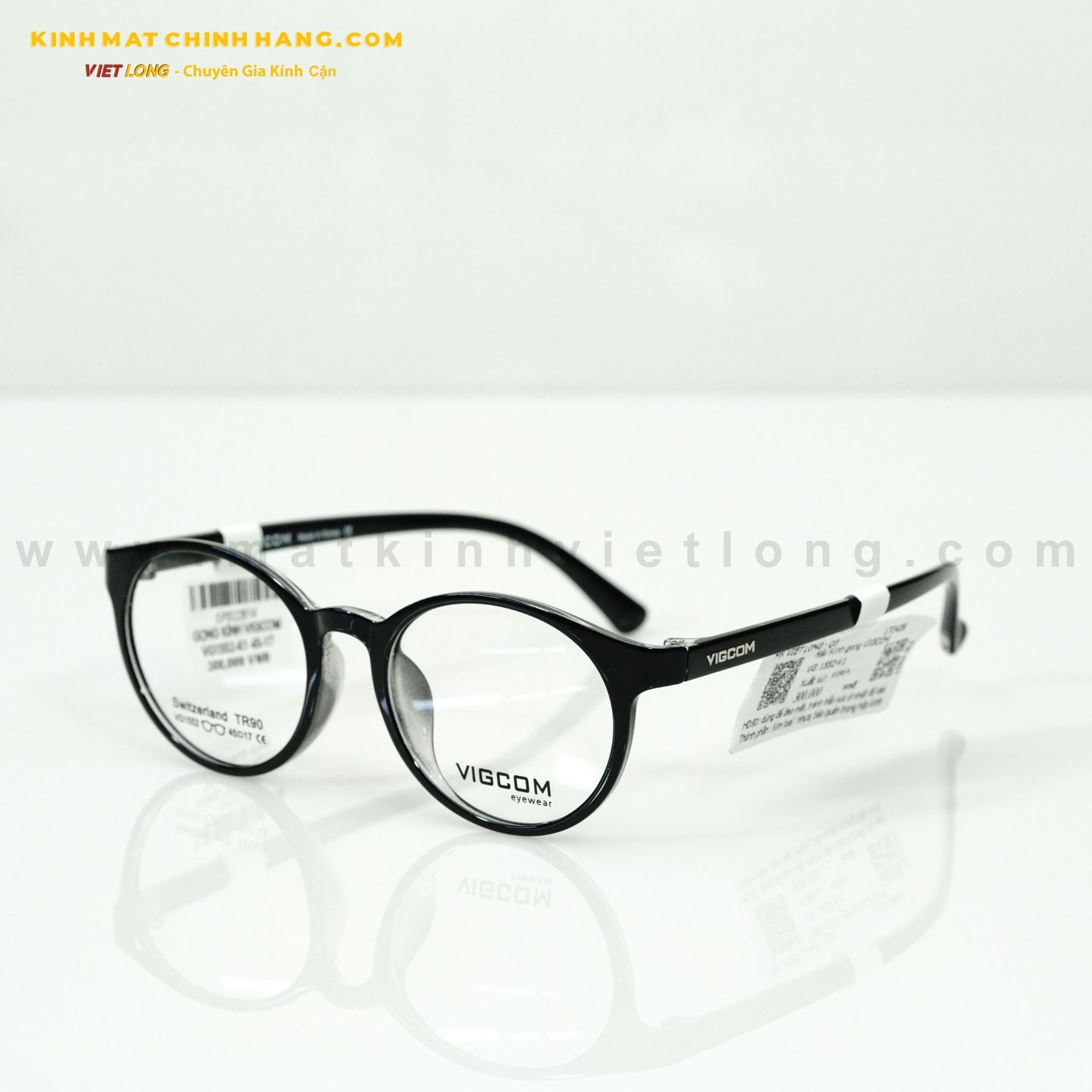  GỌNG KÍNH VIGCOM VG1552-K1 45-17 