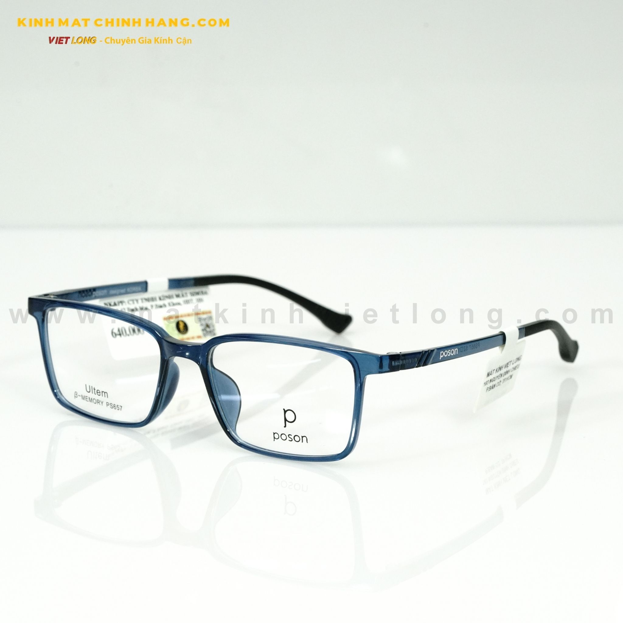  GỌNG KÍNH POSON PS657-C4 52-17 