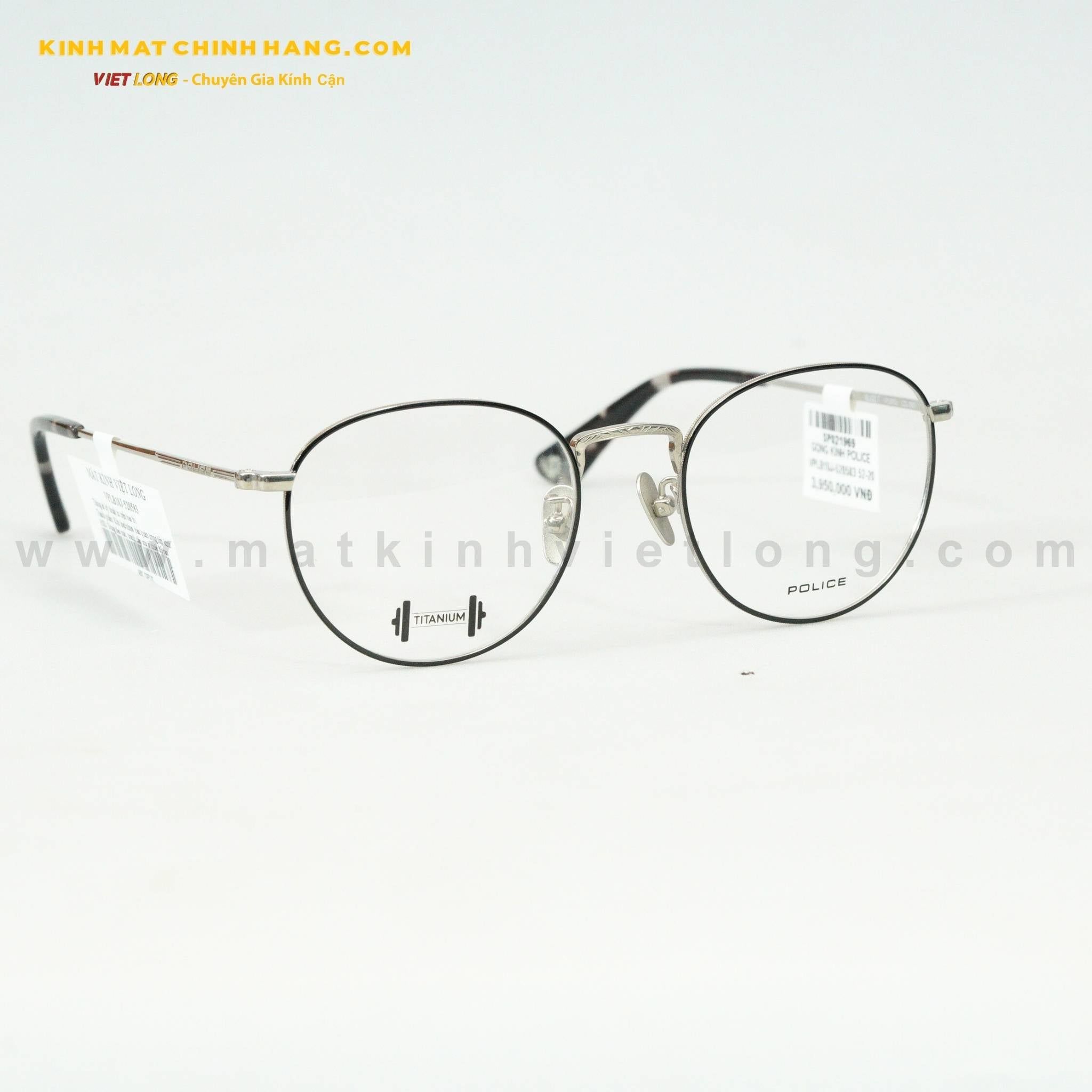  GỌNG KÍNH POLICE VPLB10J-520583 52-20 