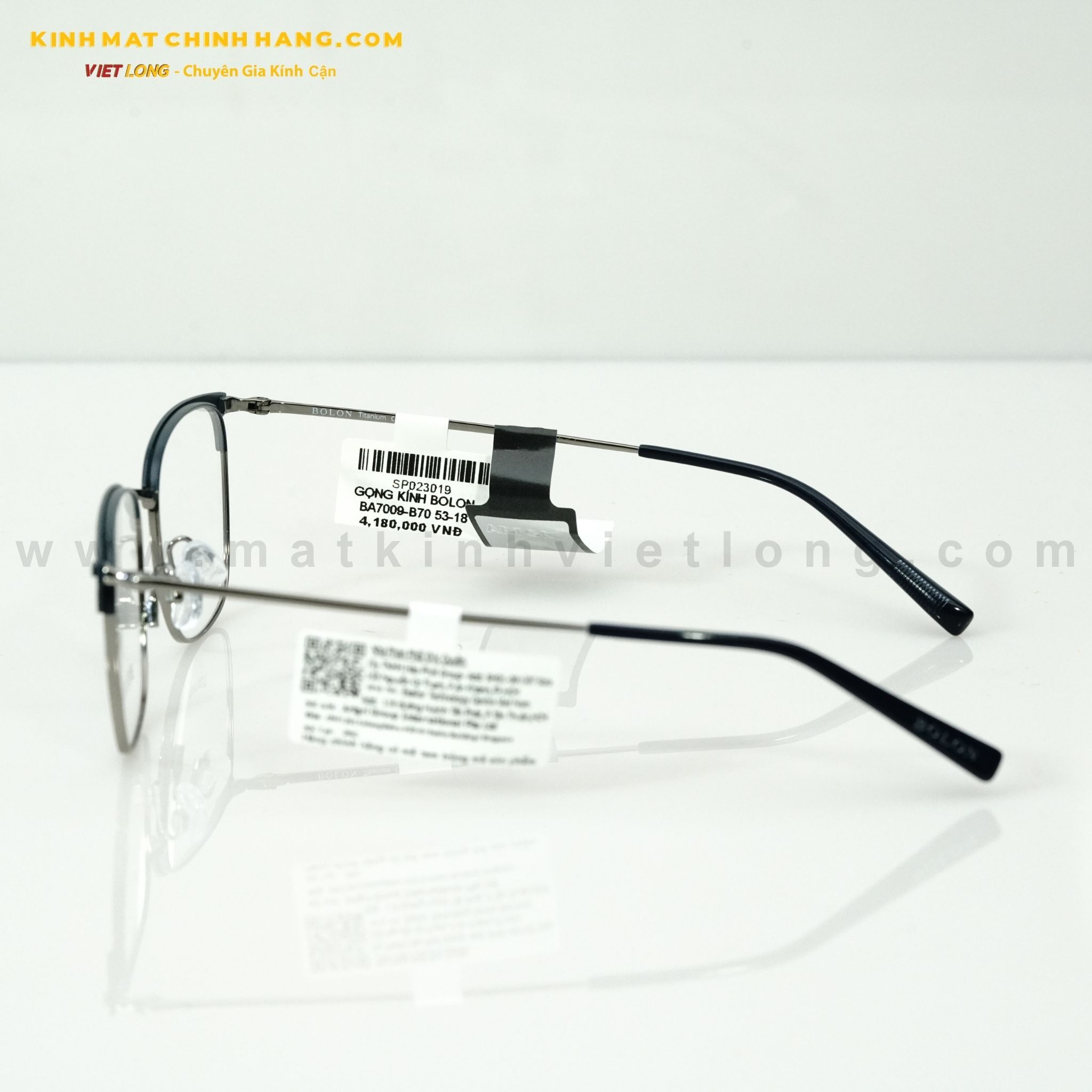  GỌNG KÍNH BOLON BA7009-B70 53-18 