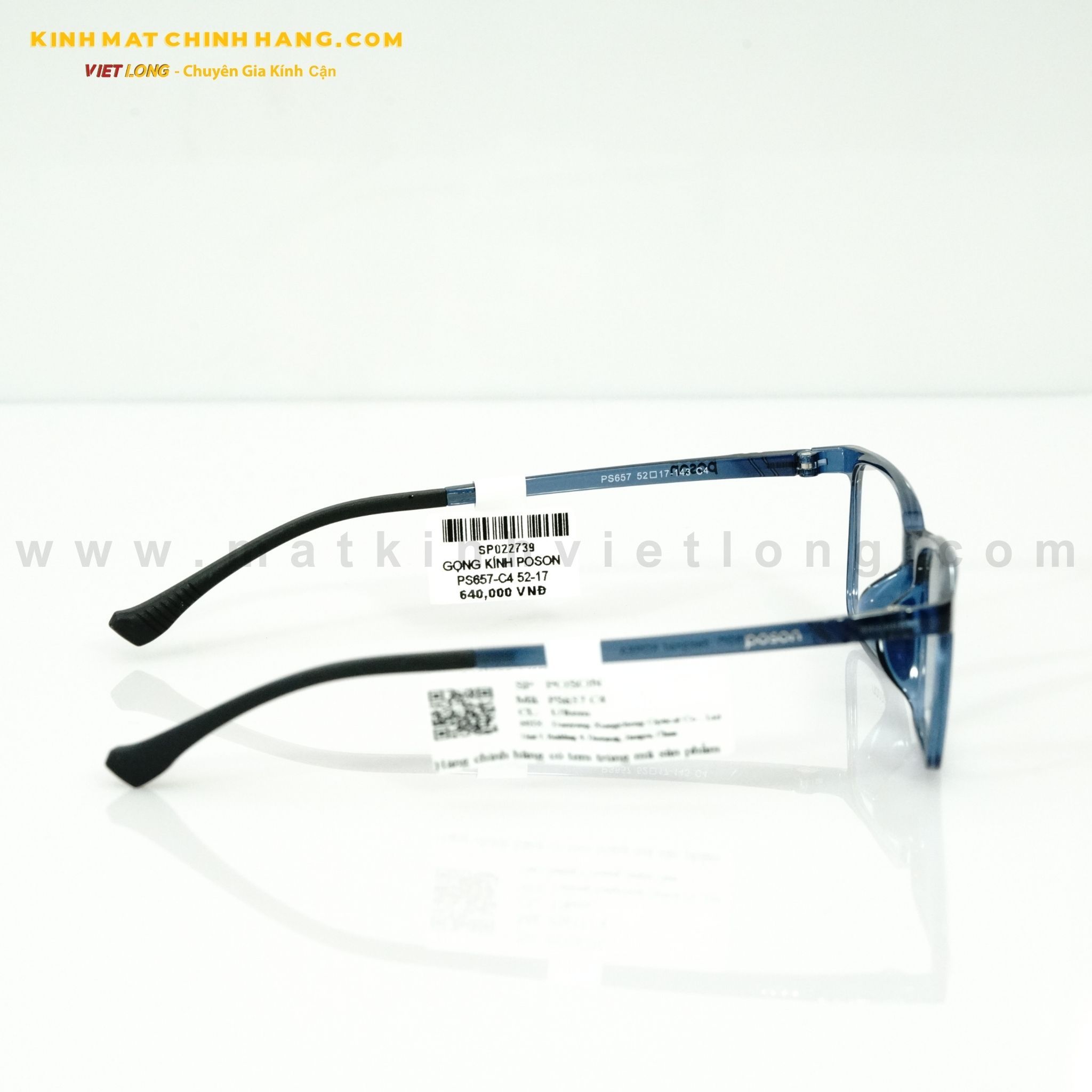  GỌNG KÍNH POSON PS657-C4 52-17 