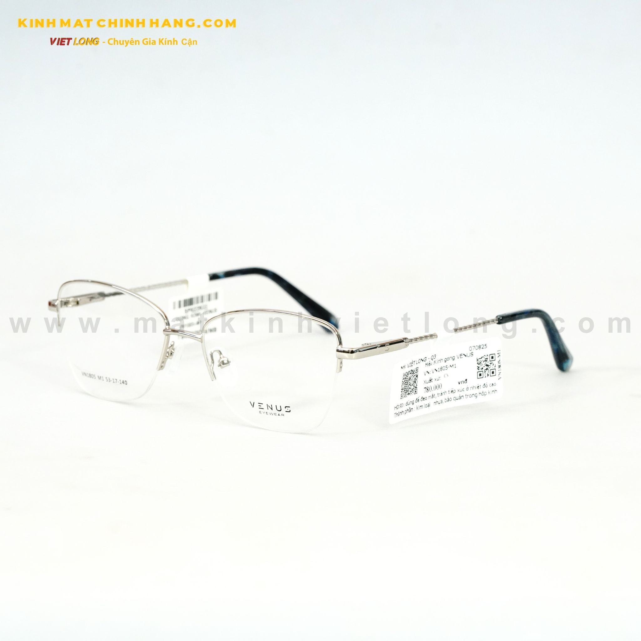  GỌNG KÍNH VENUS VN1805-M1 53-17 