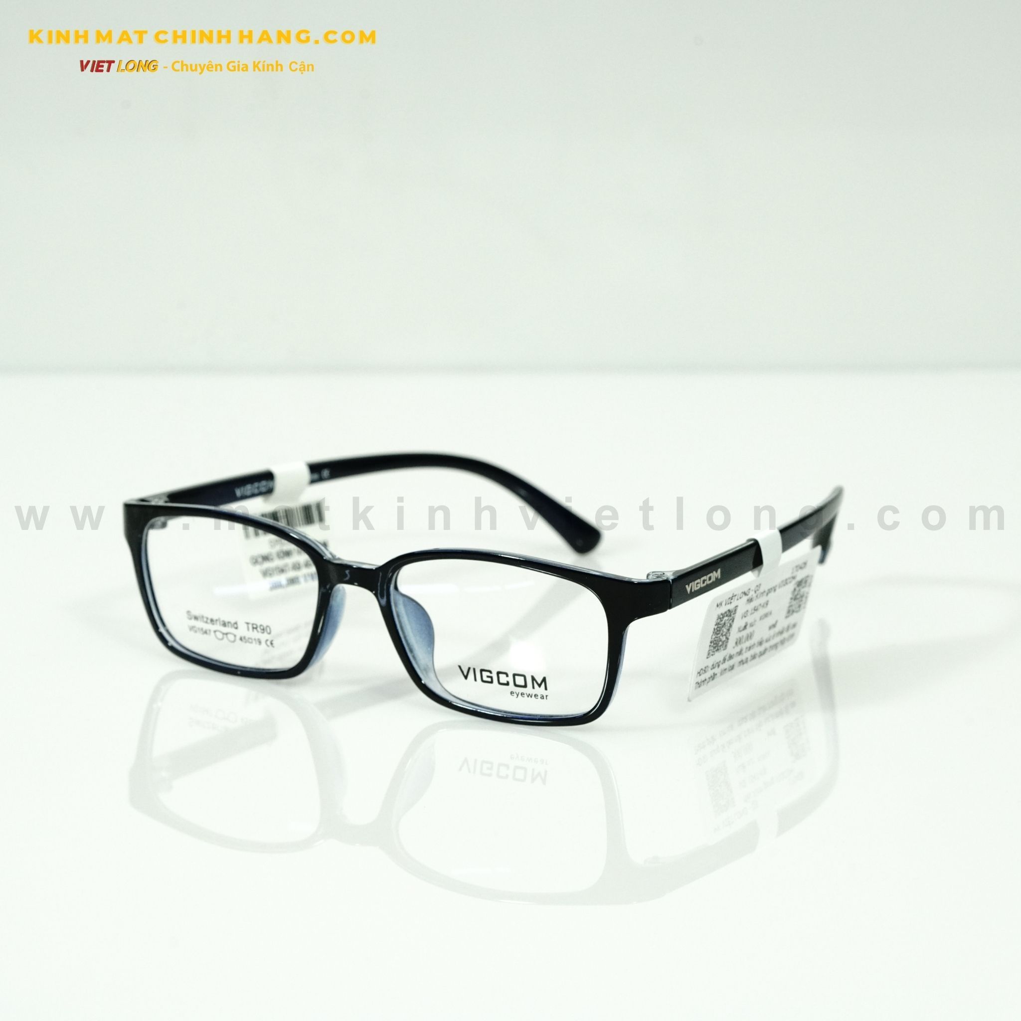  GỌNG KÍNH VIGCOM VG1547-K9 45-19 