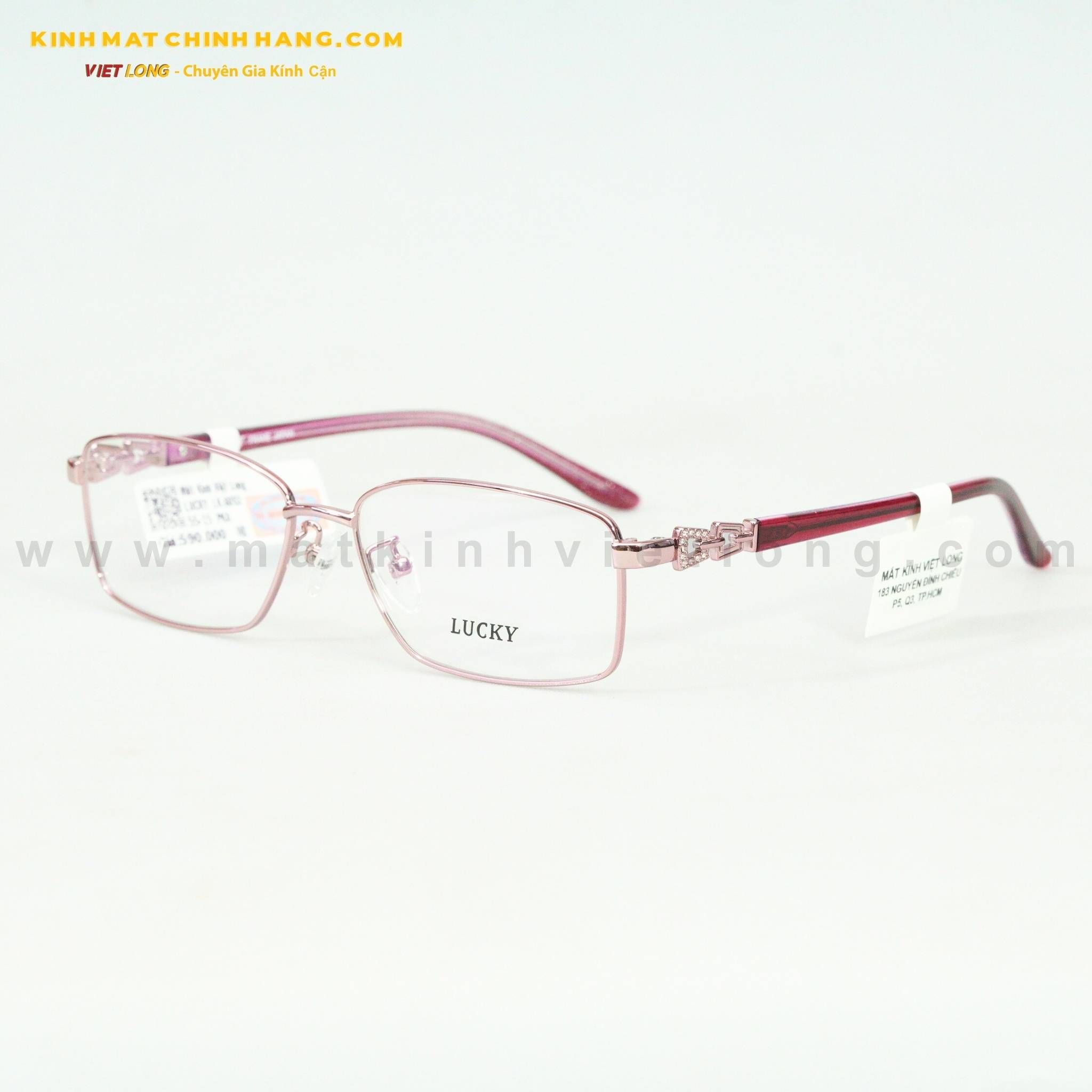  GỌNG KÍNH LUCKY LK6053-PKA 55-15 