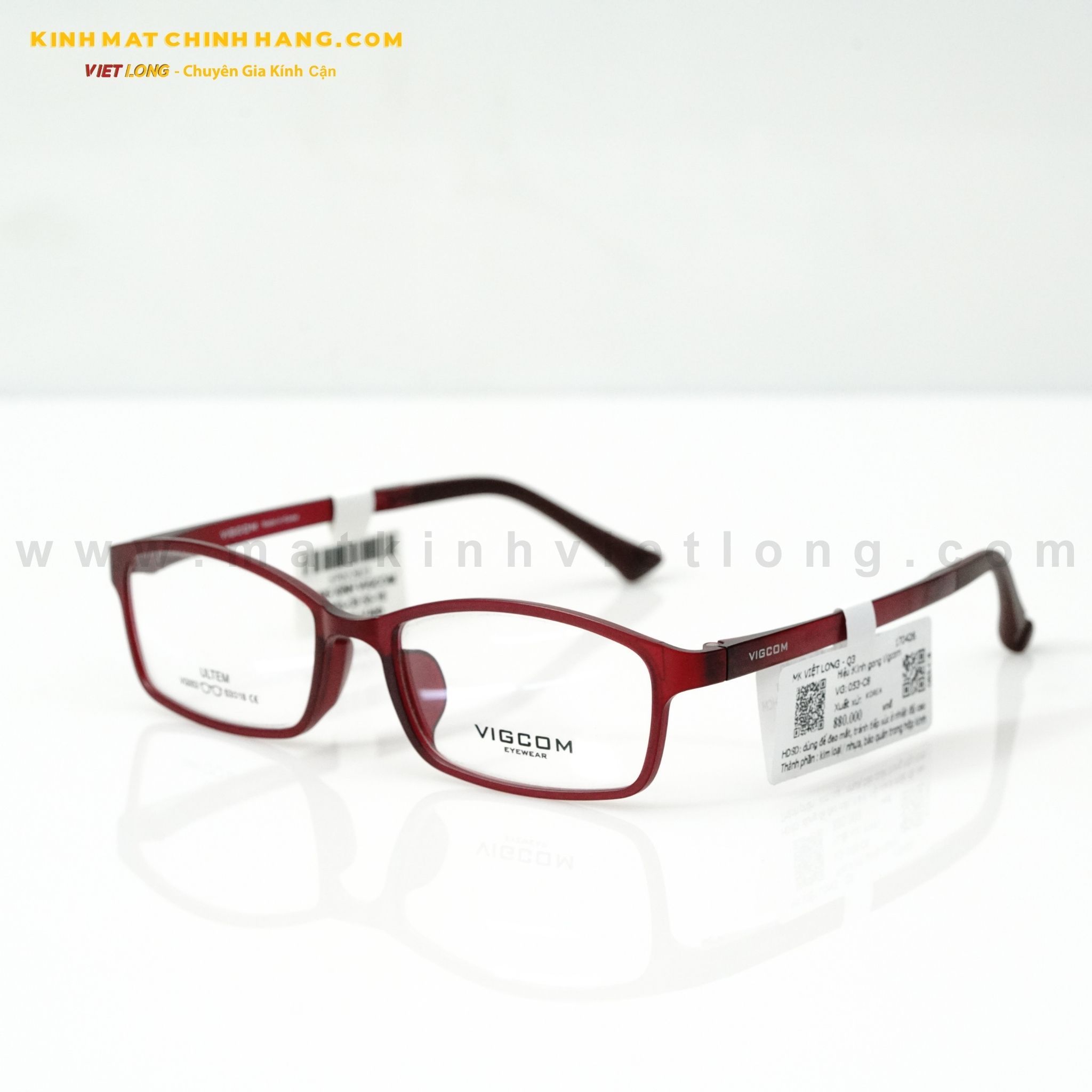  GỌNG KÍNH VIGCOM VG053-C8 53-18 