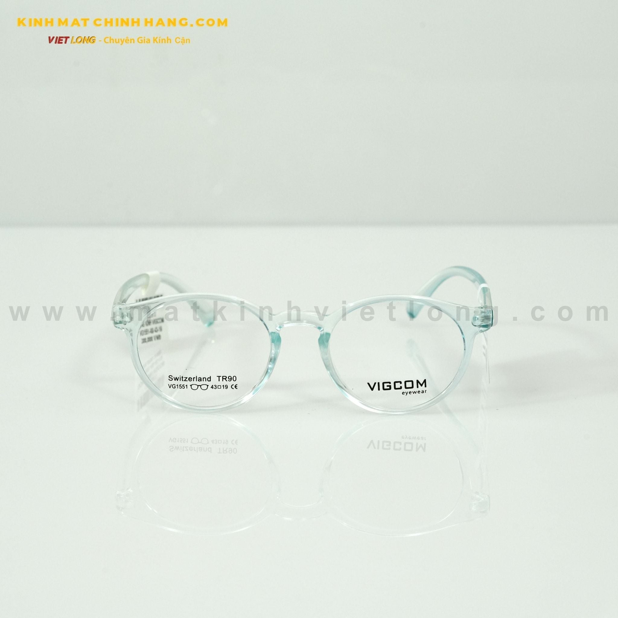  GỌNG KÍNH VIGCOM VG1551-K9 43-19 