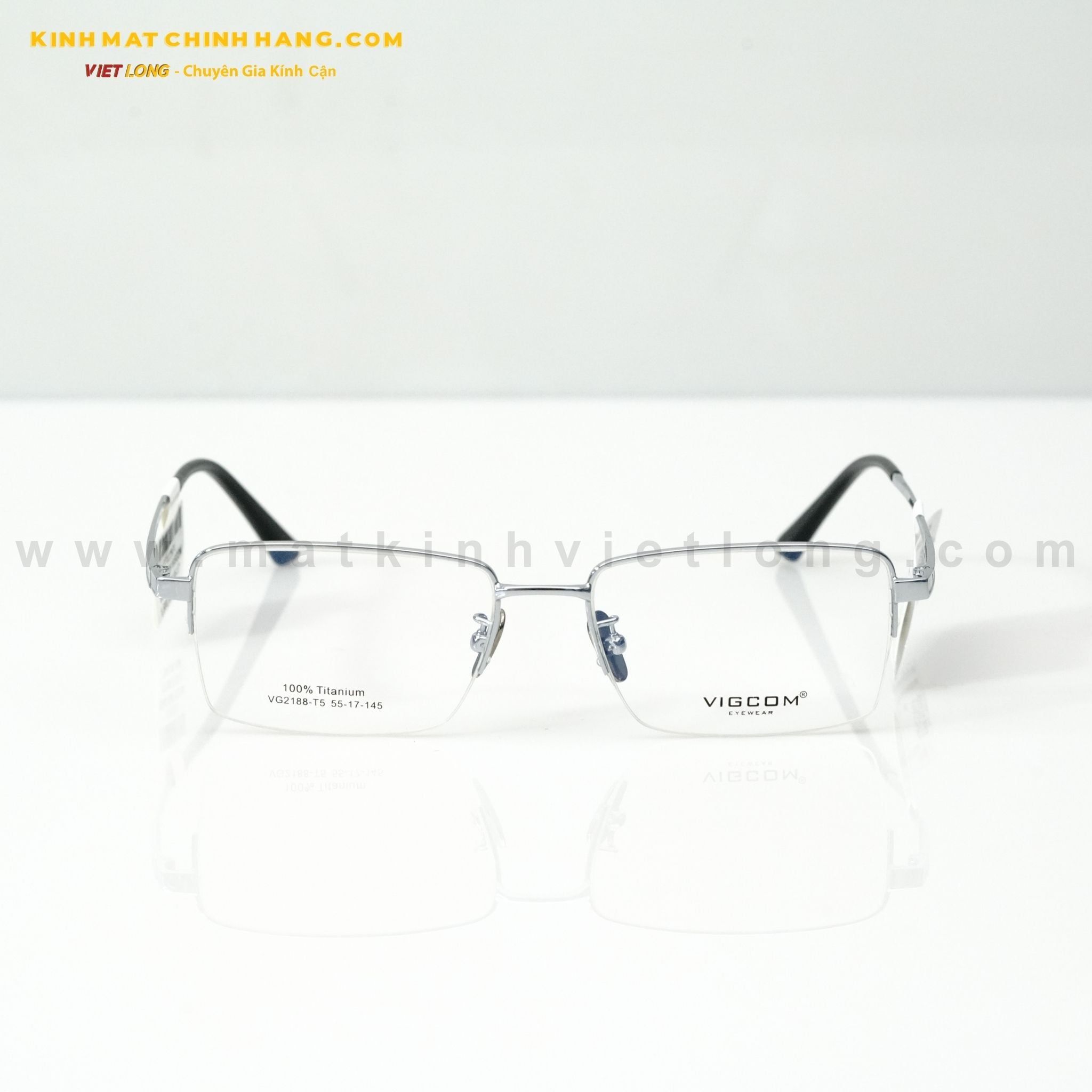  GỌNG KÍNH VIGCOM VG2188-T5 55-17 